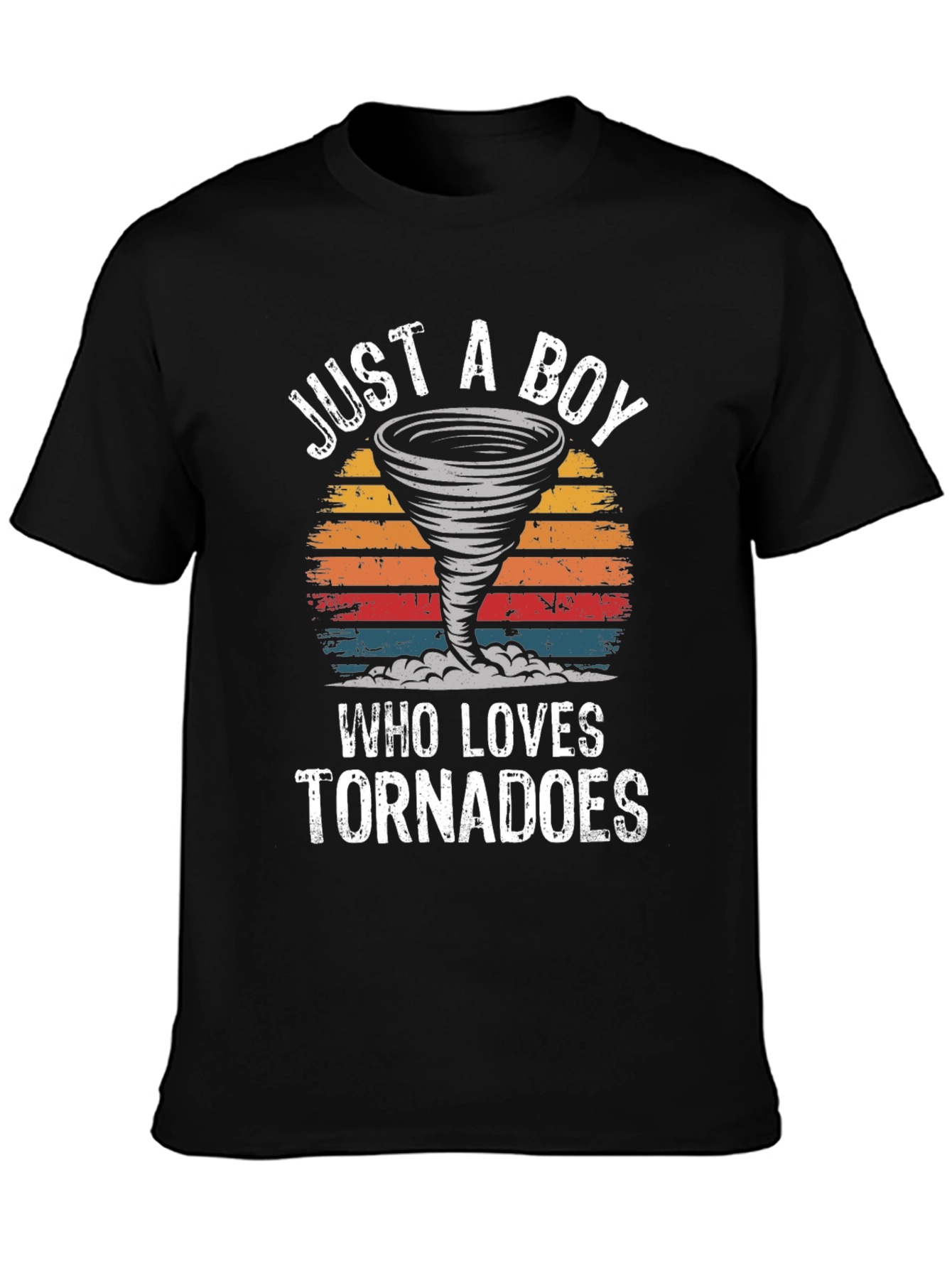 Just a Boy Who Loves Tornadoes T-Shirt