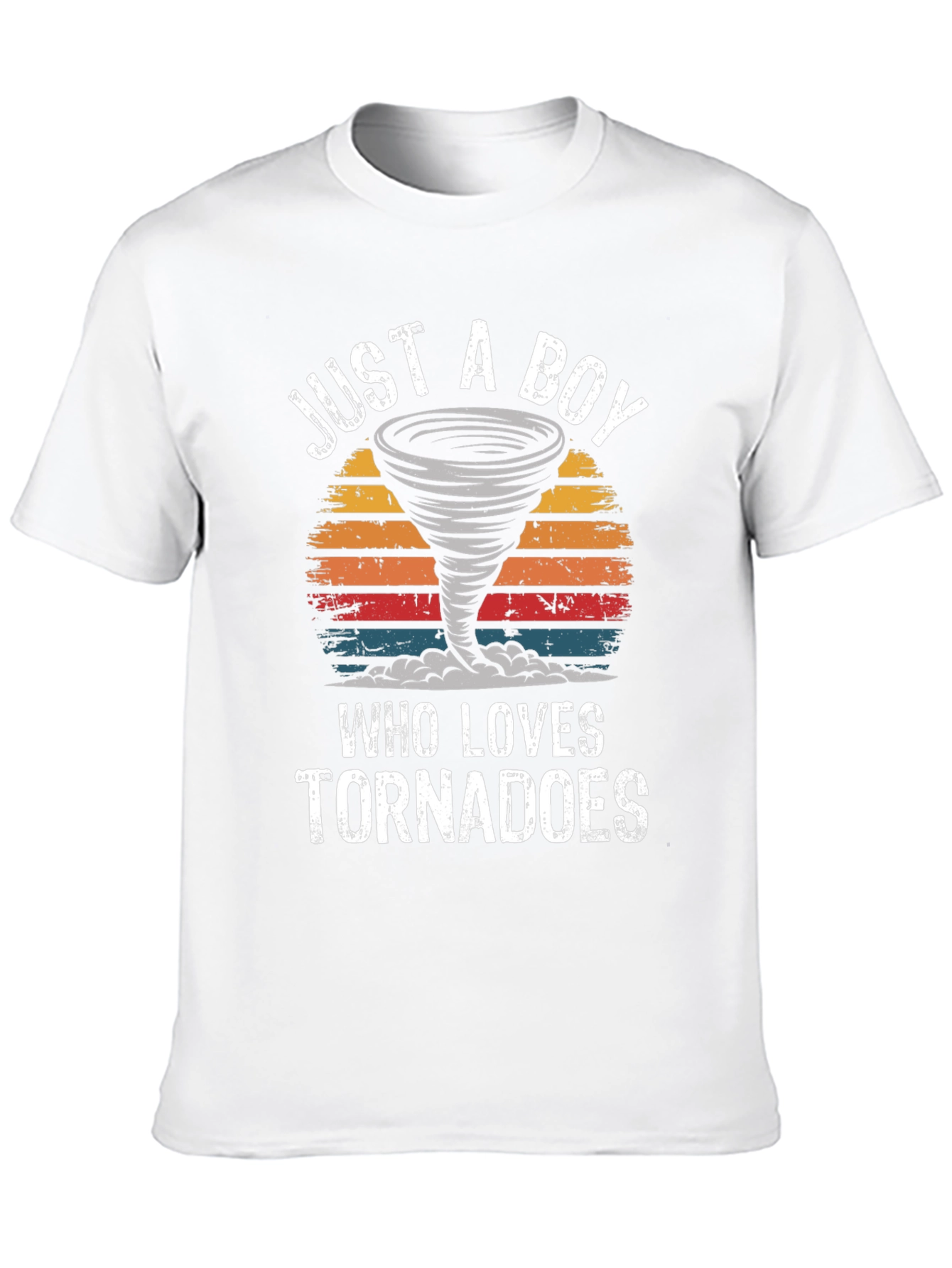 Just a Boy Who Loves Tornadoes T-Shirt