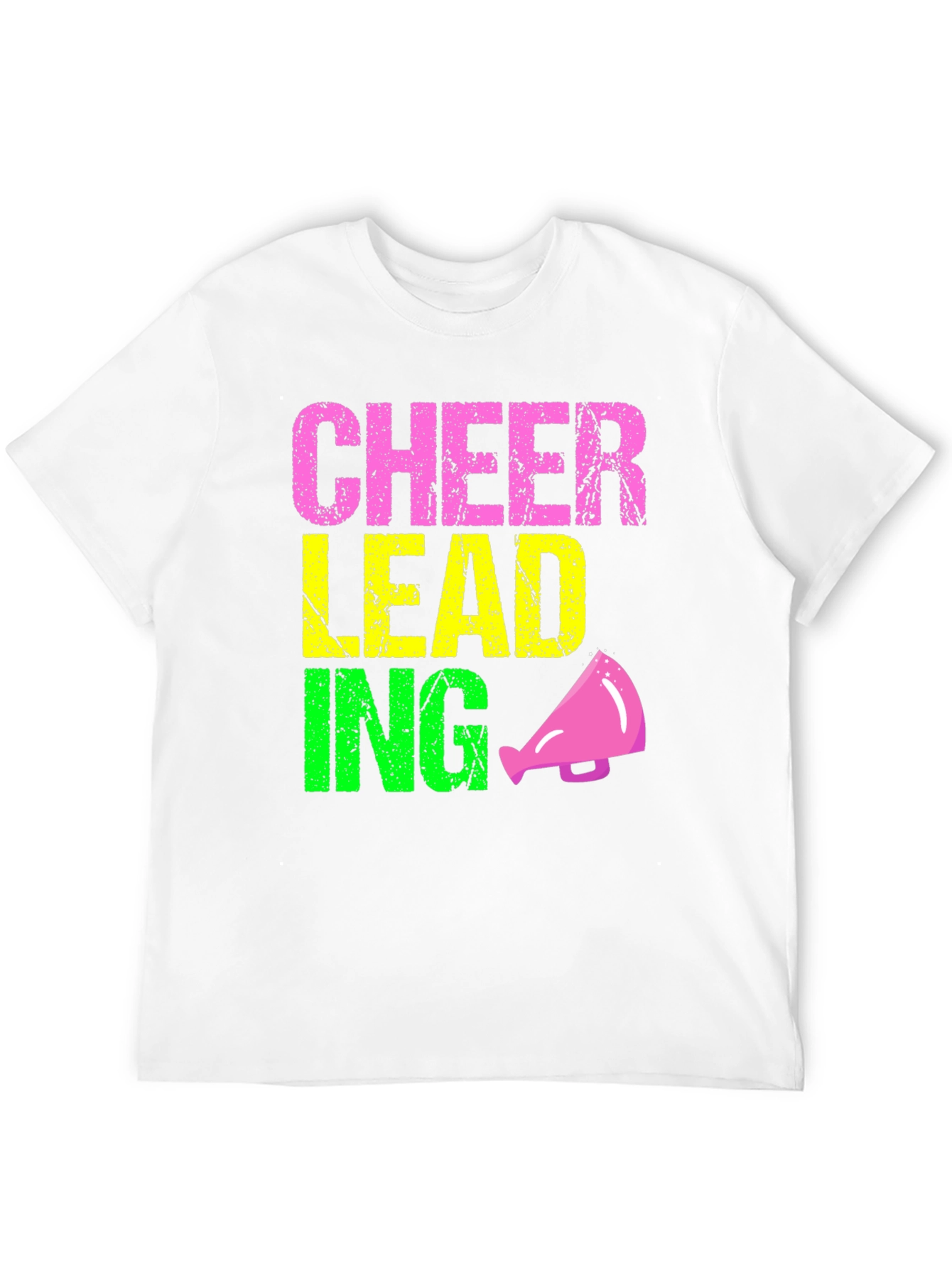 Cheerleading Graphic Tee - Black