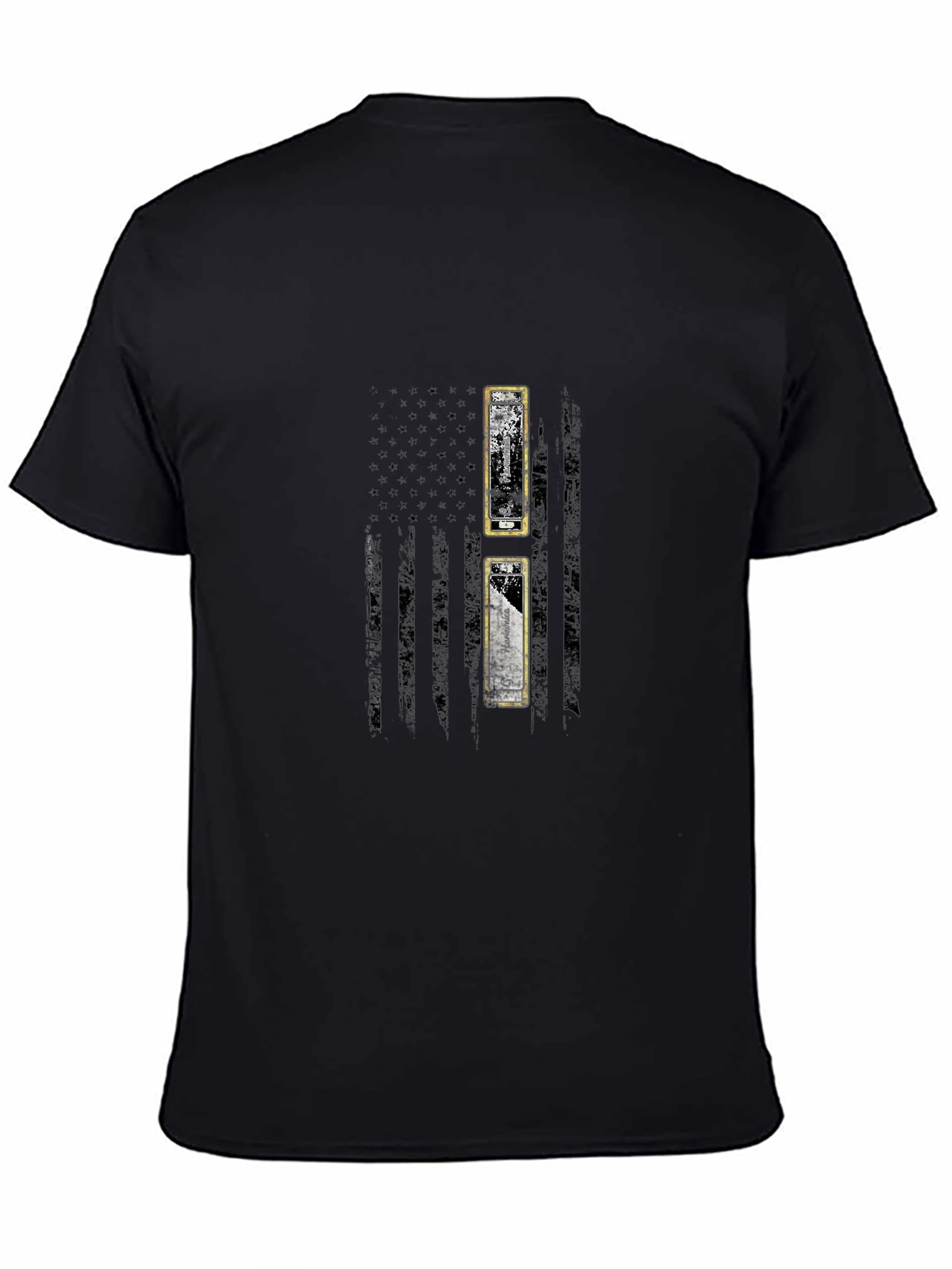 American Flag Army Officer T-Shirt