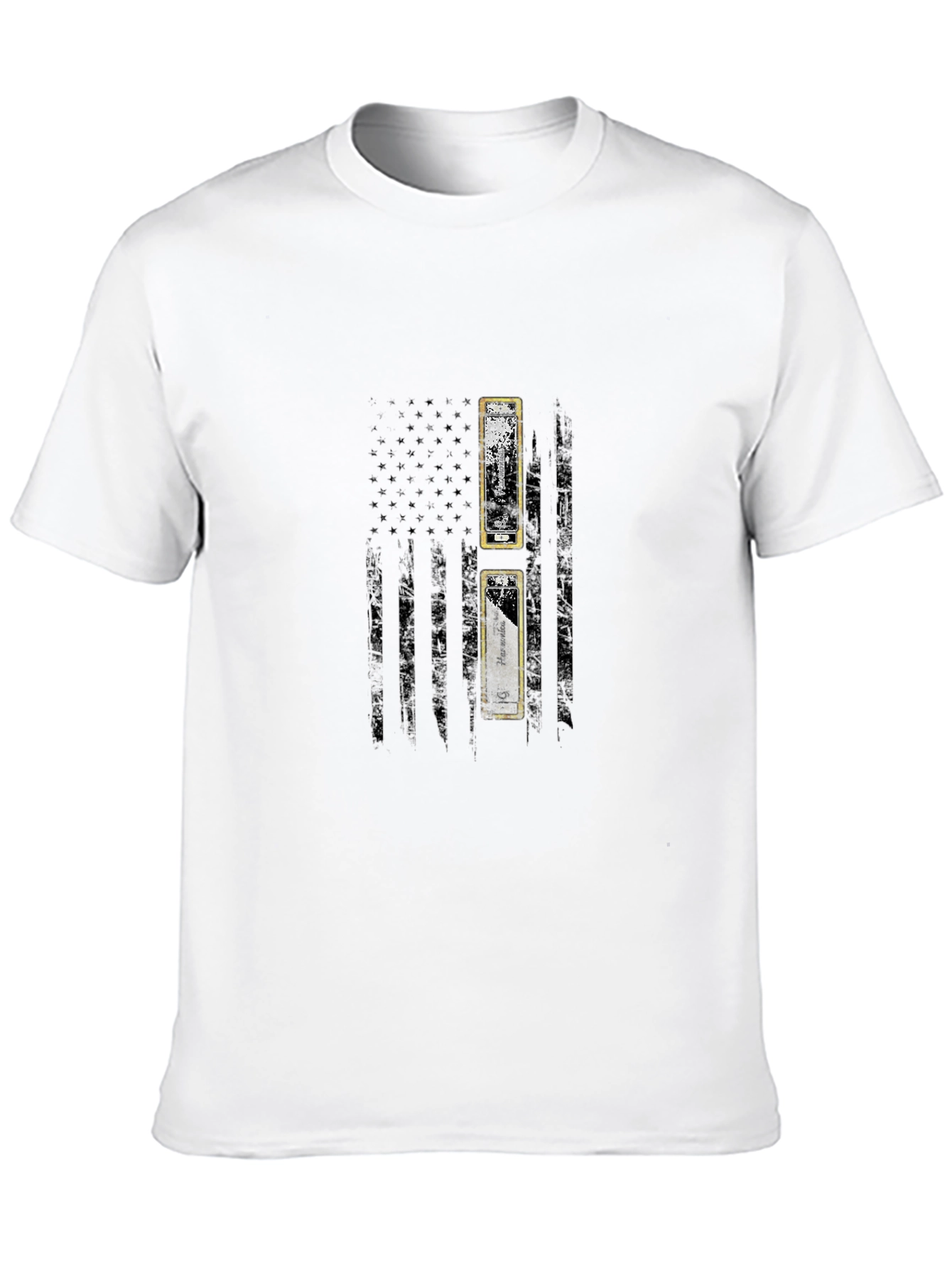 American Flag Army Officer T-Shirt