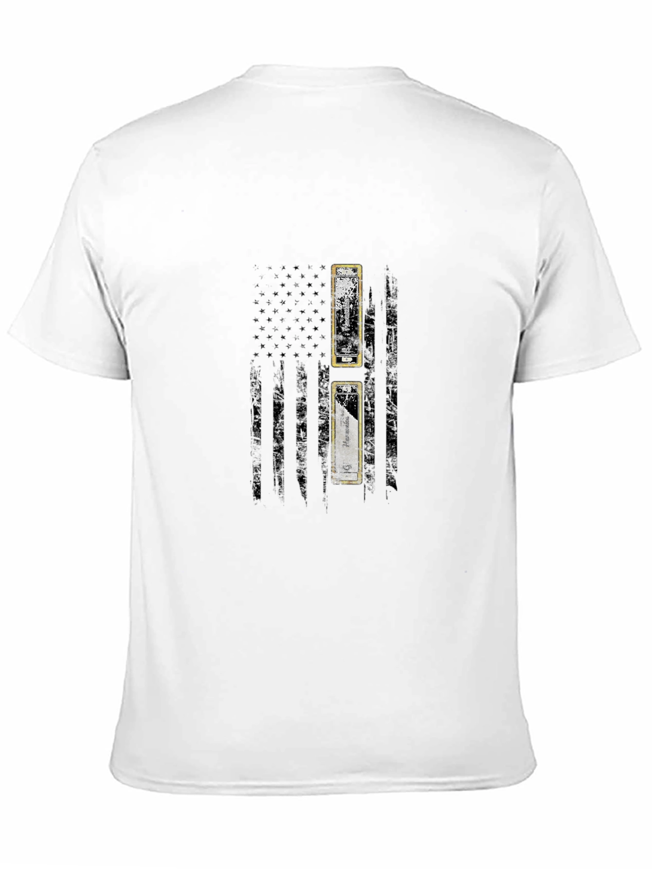 American Flag Army Officer T-Shirt