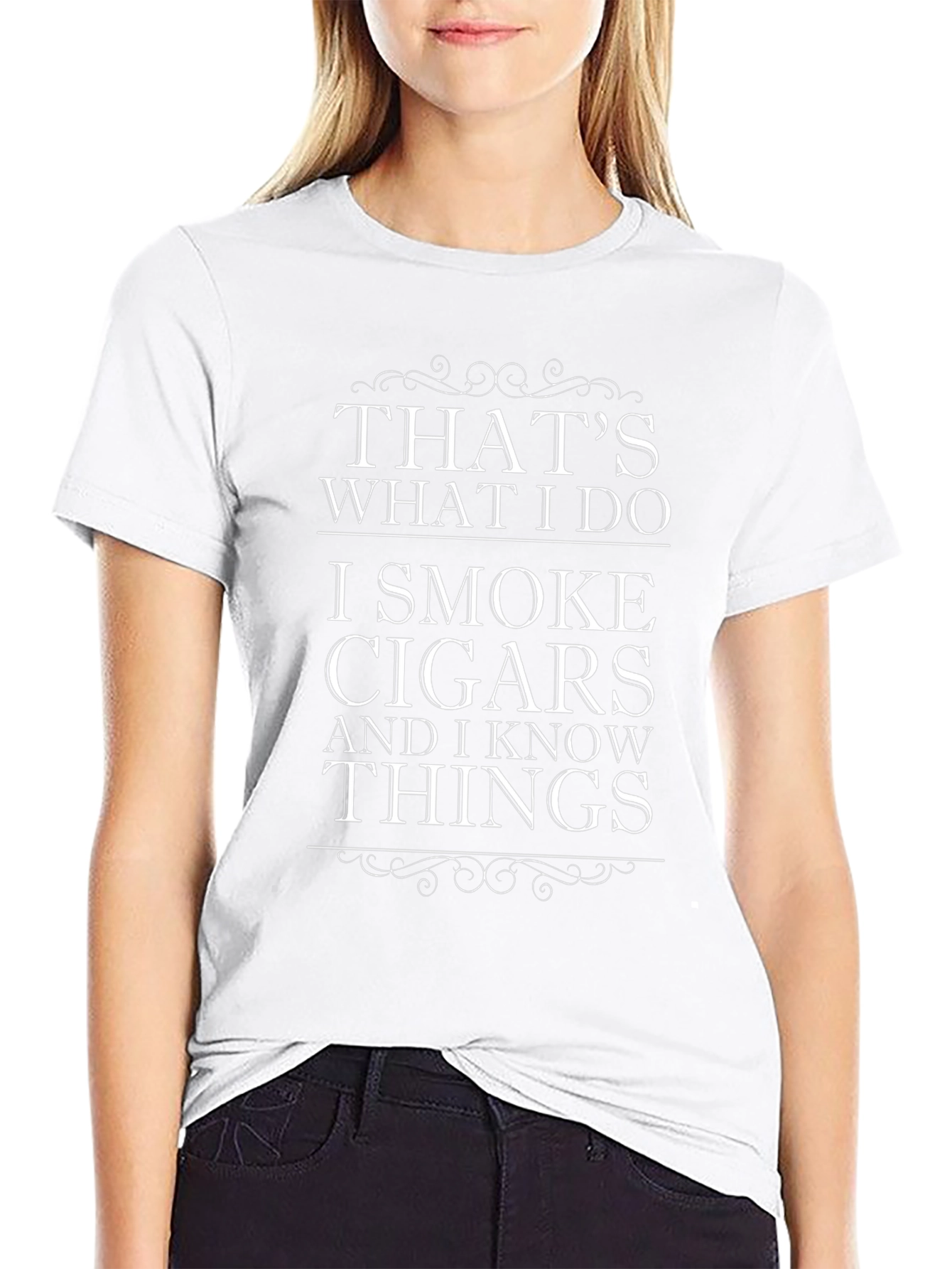 Thats What I Do I Smoke Cigars T-Shirt