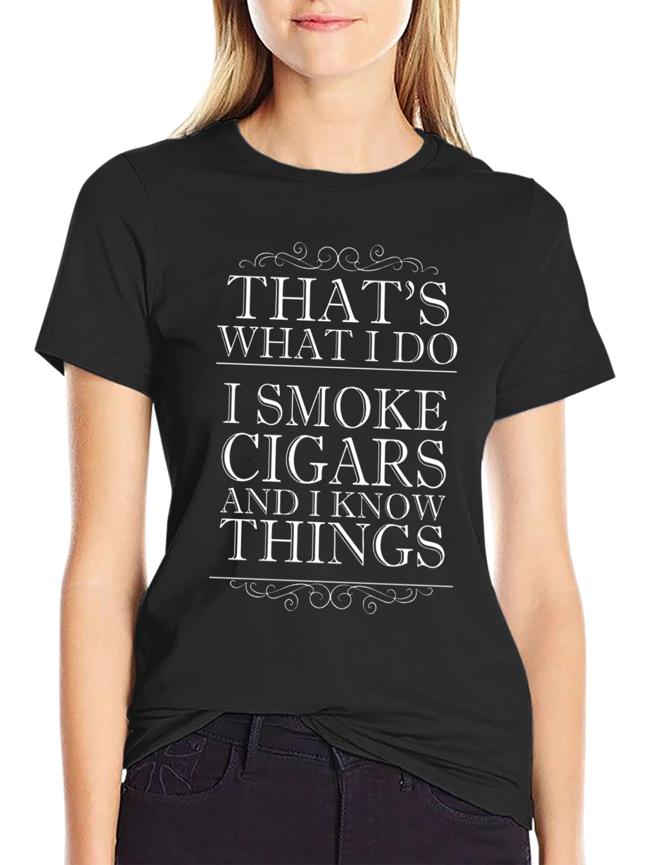 Thats What I Do I Smoke Cigars T-Shirt