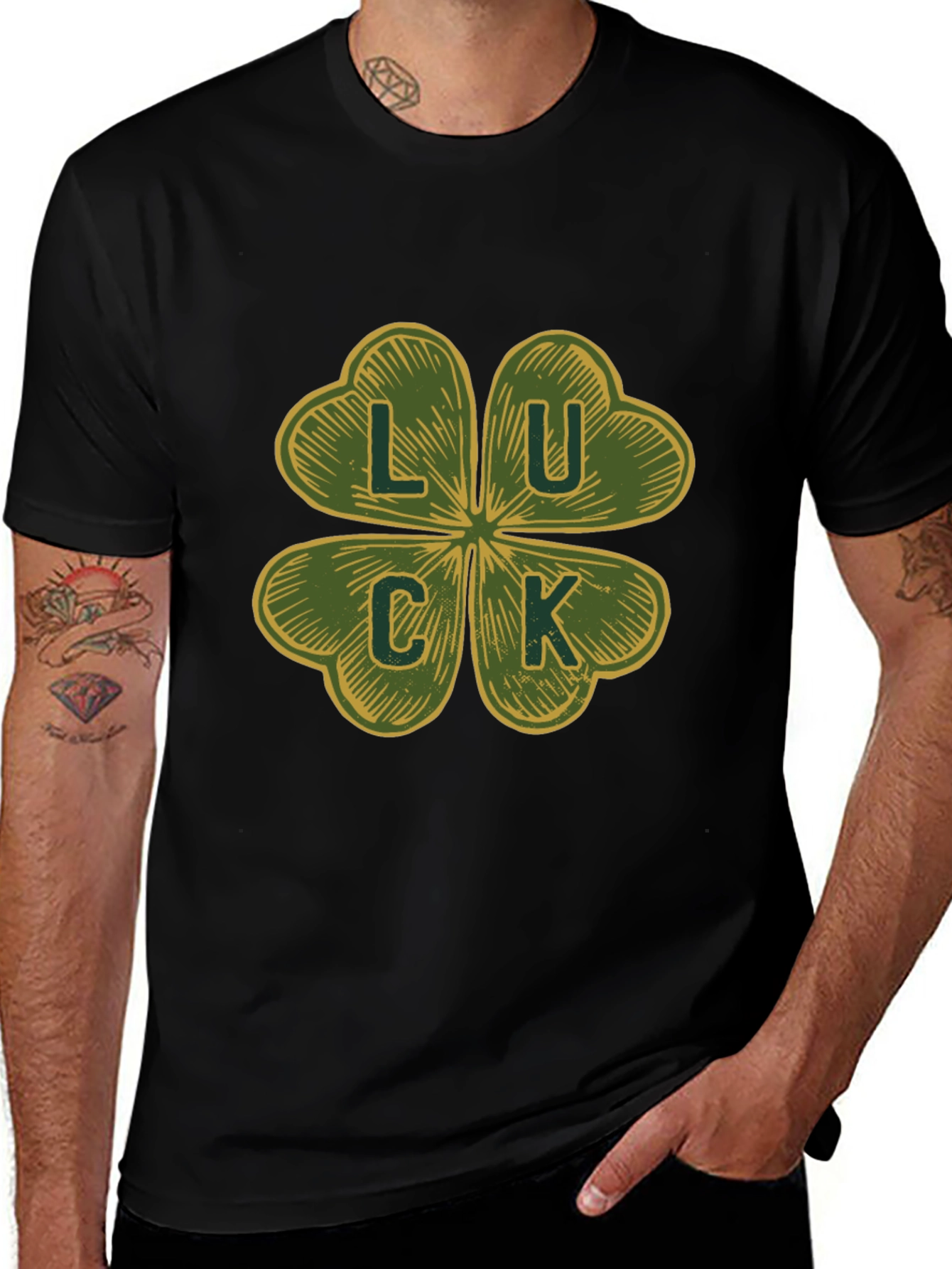 Lucky Clover T-Shirt - St. Patricks Day Apparel