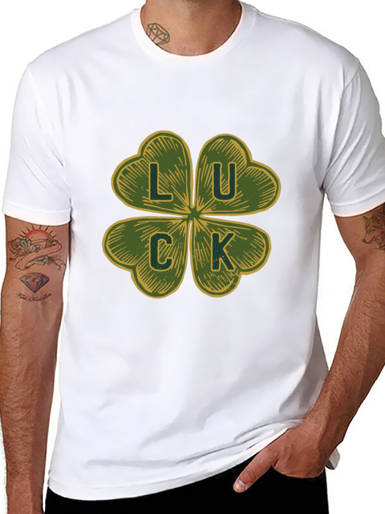 Lucky Clover T-Shirt - St. Patricks Day Apparel
