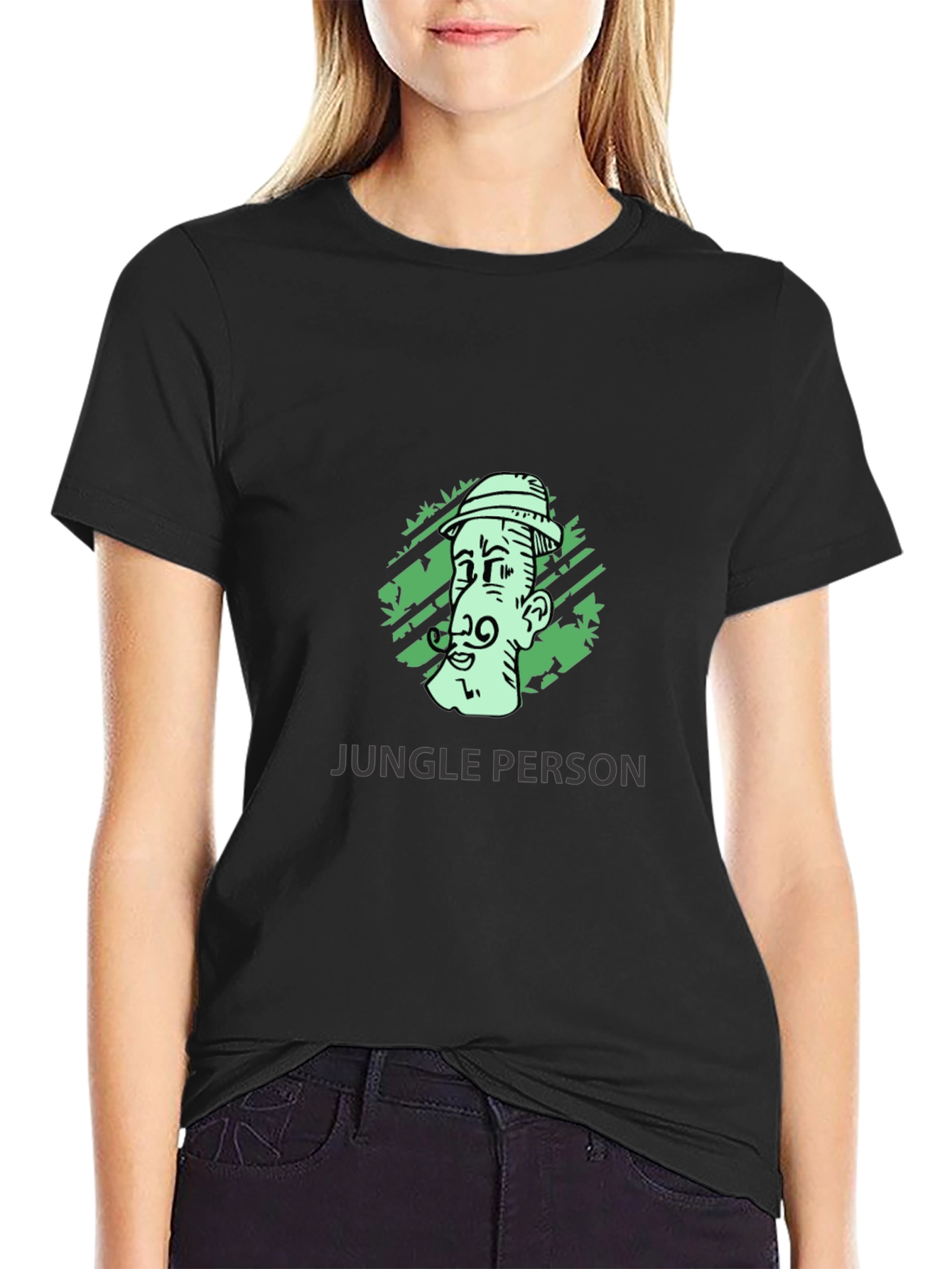 Jungle Person Graphic Tee - Adventurers Style
