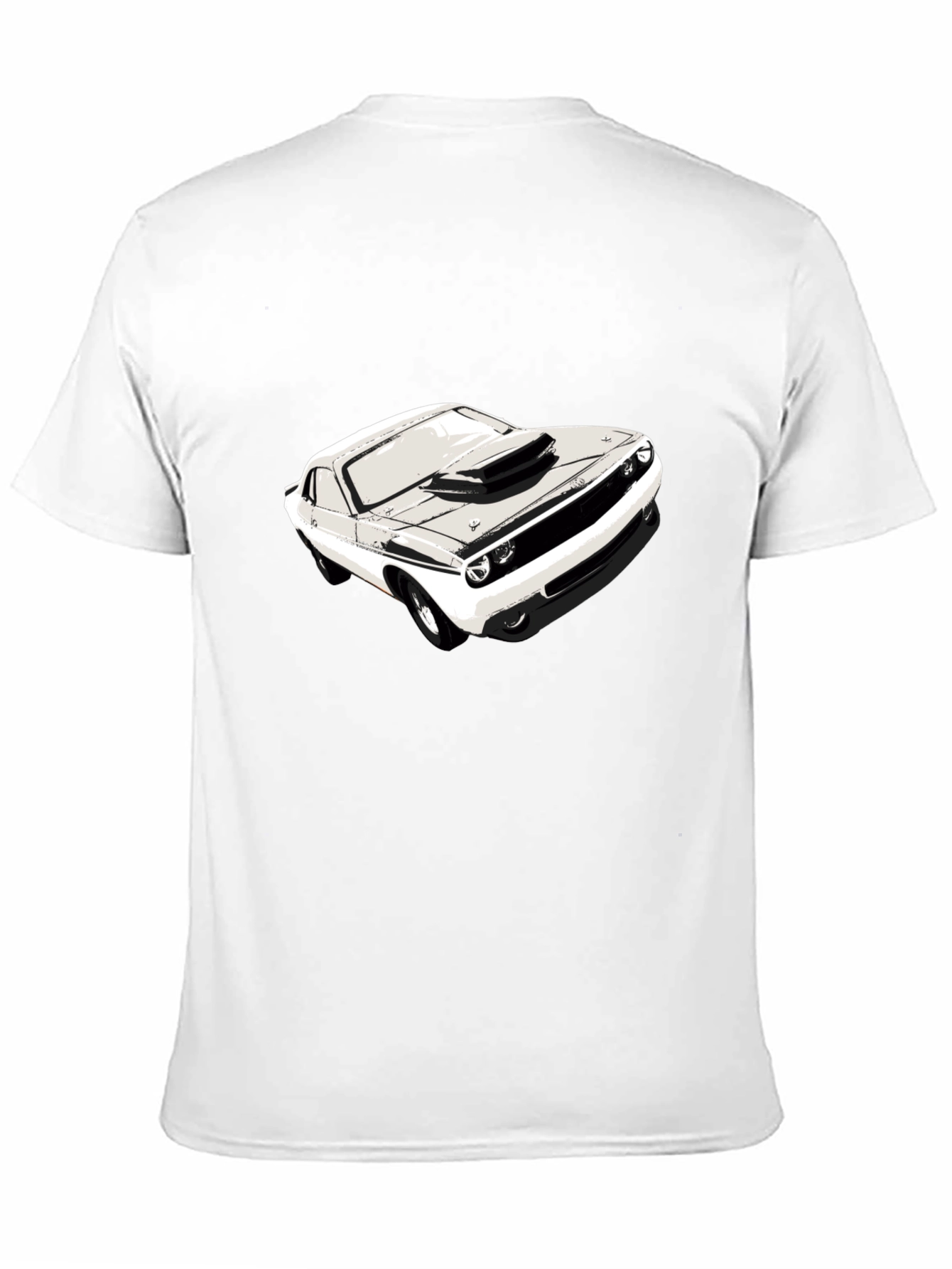 Classic Car Graphic Black T-Shirt
