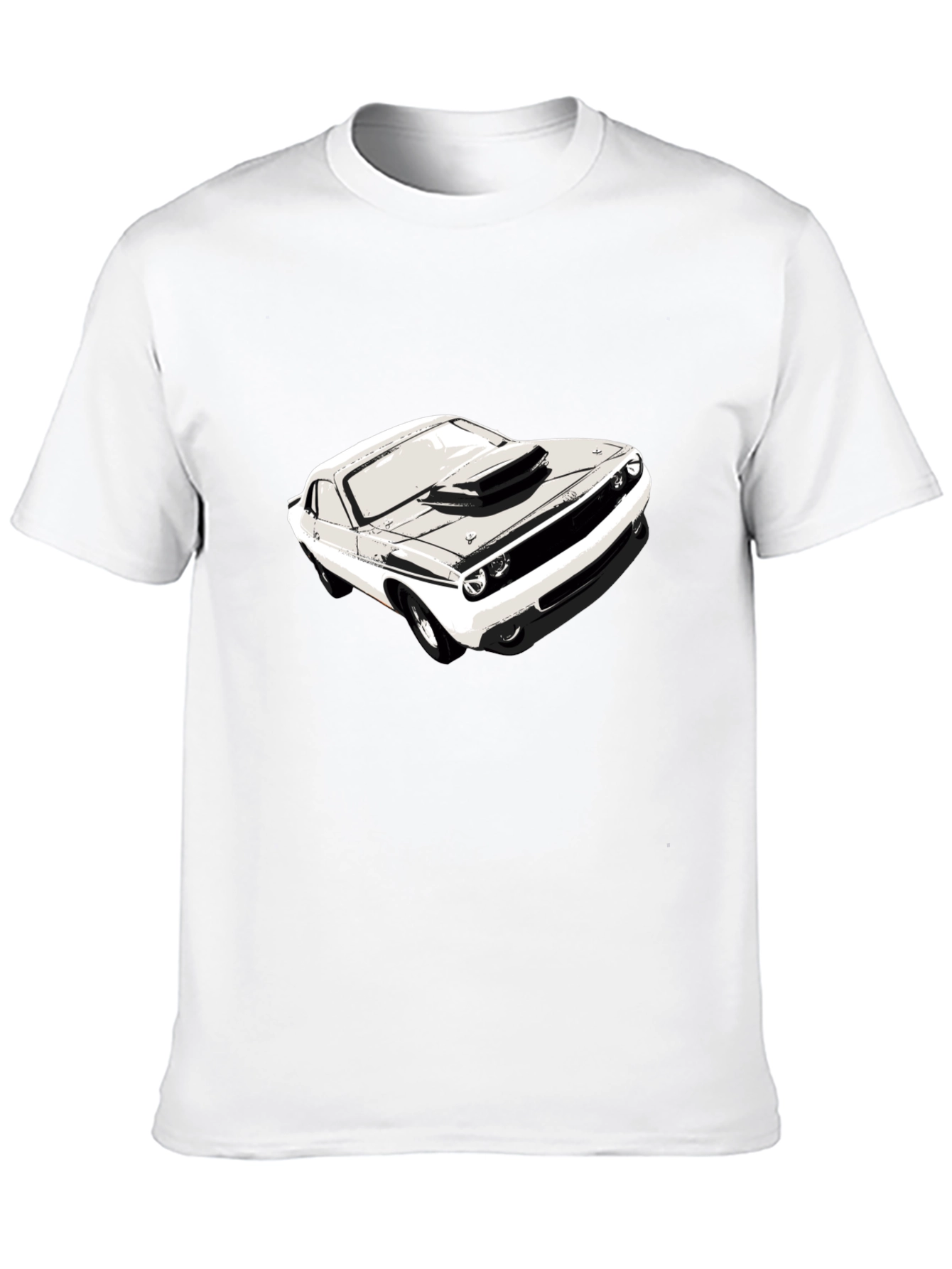 Classic Car Graphic Black T-Shirt