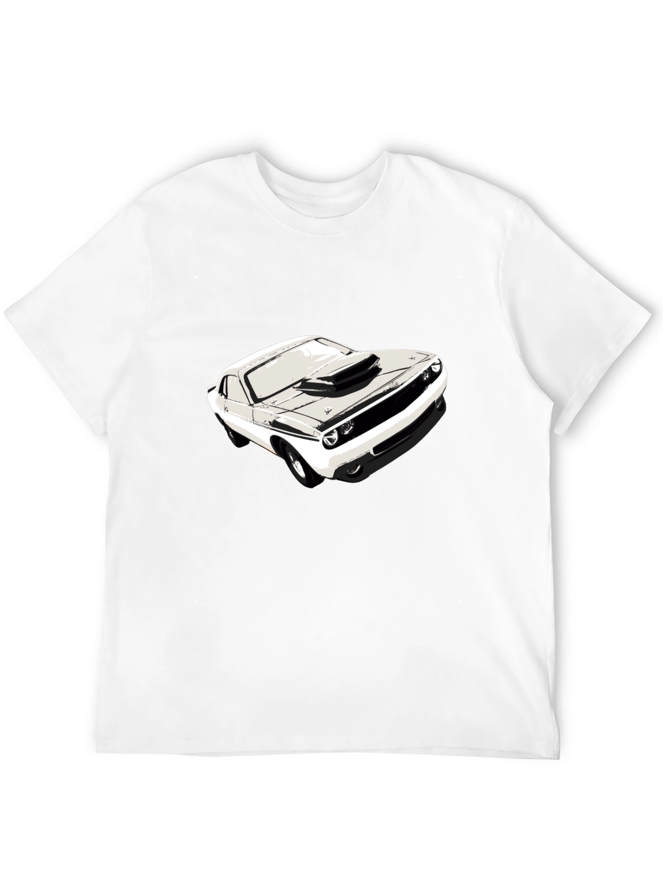 Classic Car Graphic Black T-Shirt