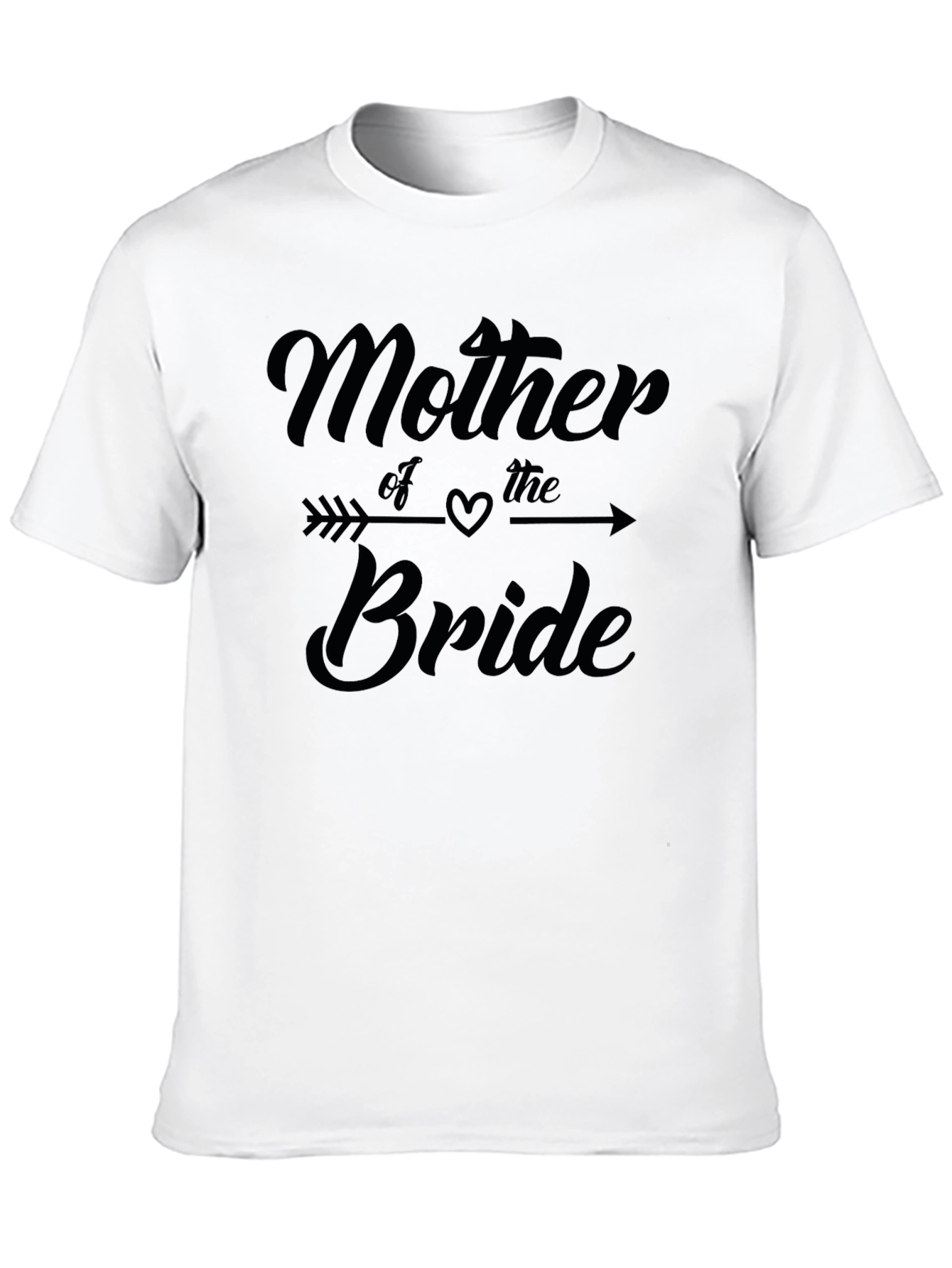 Mother of the Bride Graphic Tee - Black