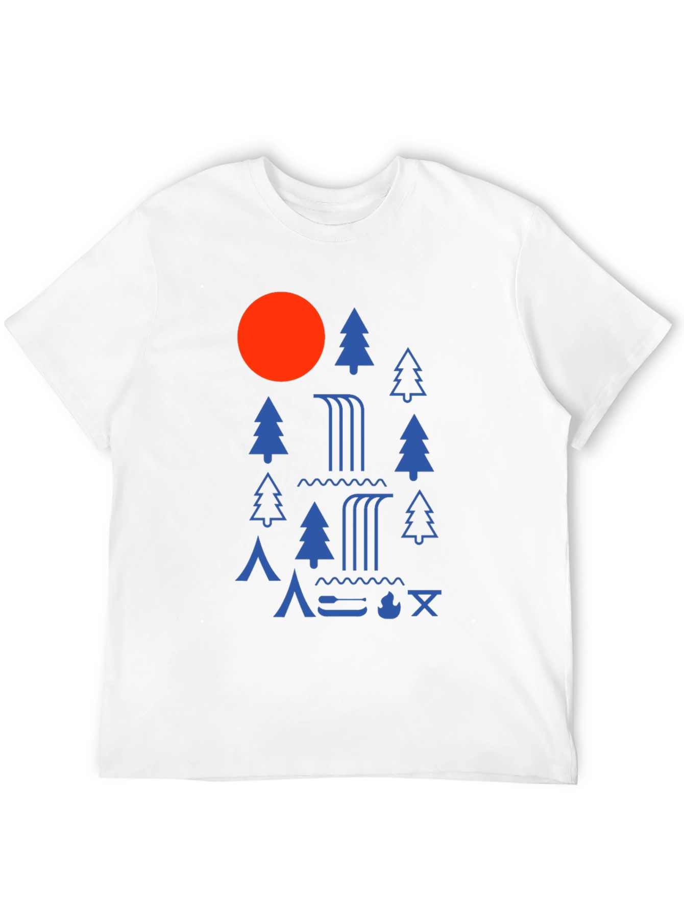 Camping Adventure Graphic Tee - Nature Inspired Design