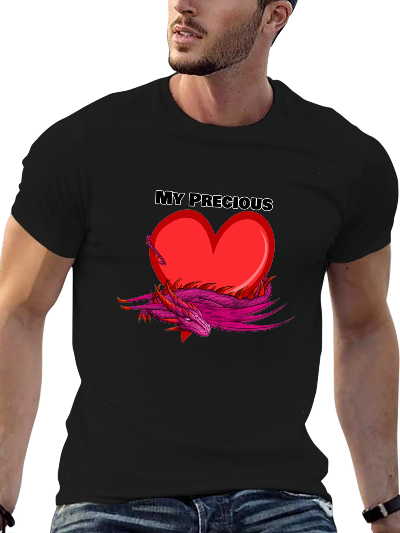 My Precious Heart Dragon Graphic Tee