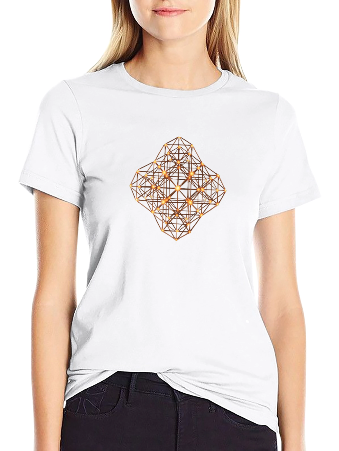Geometric Spark T-Shirt - Modern Style