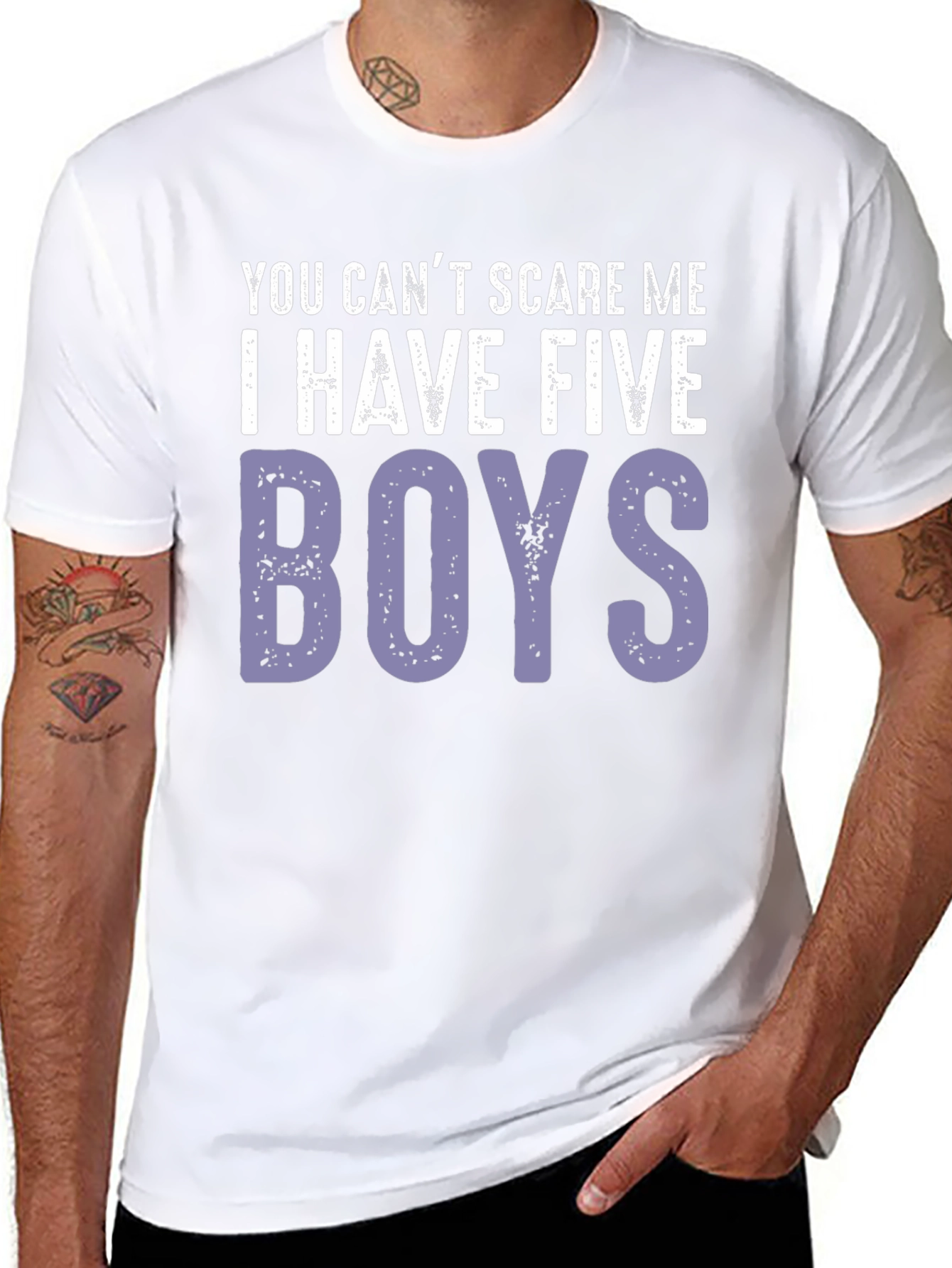 Funny Five Boys T-Shirt