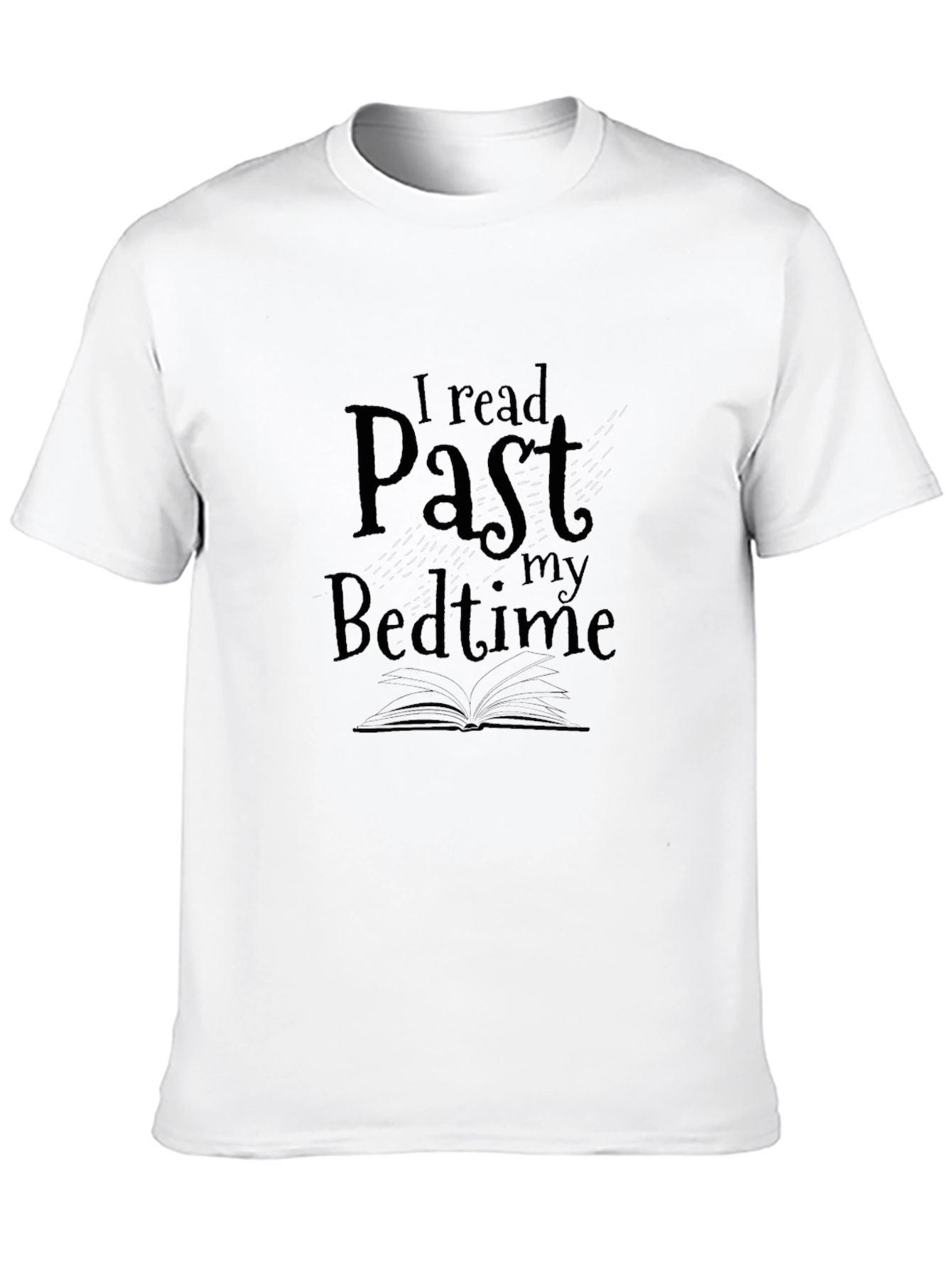 I Read Past My Bedtime Novelty T-Shirt