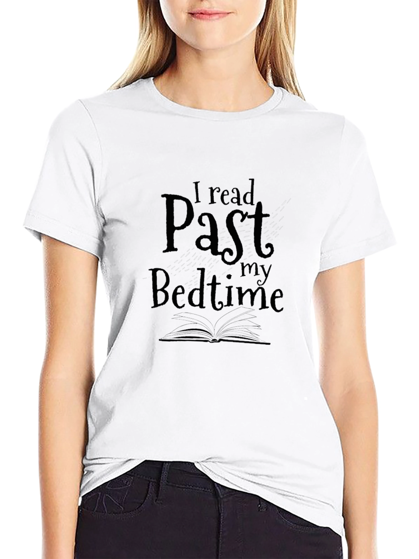 I Read Past My Bedtime Novelty T-Shirt