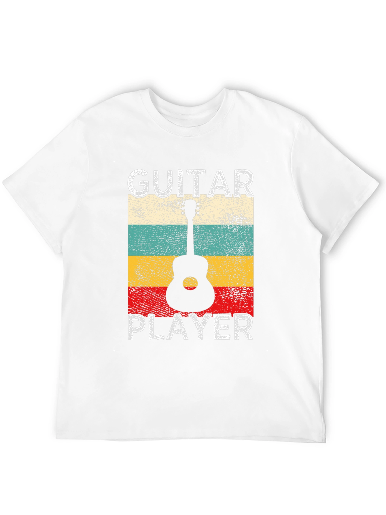 Guitar Player Retro T-Shirt - Music Lover Tee