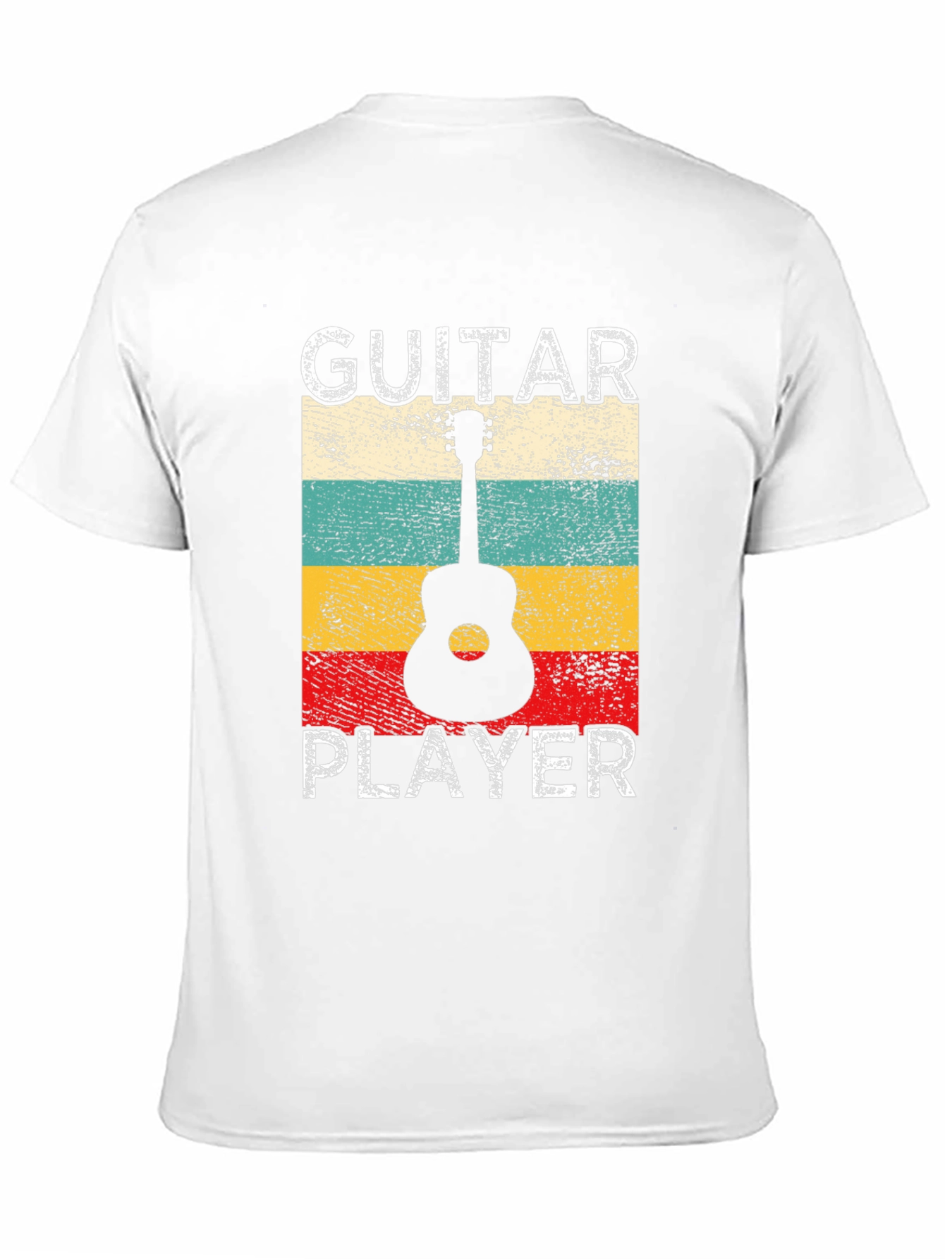 Guitar Player Retro T-Shirt - Music Lover Tee