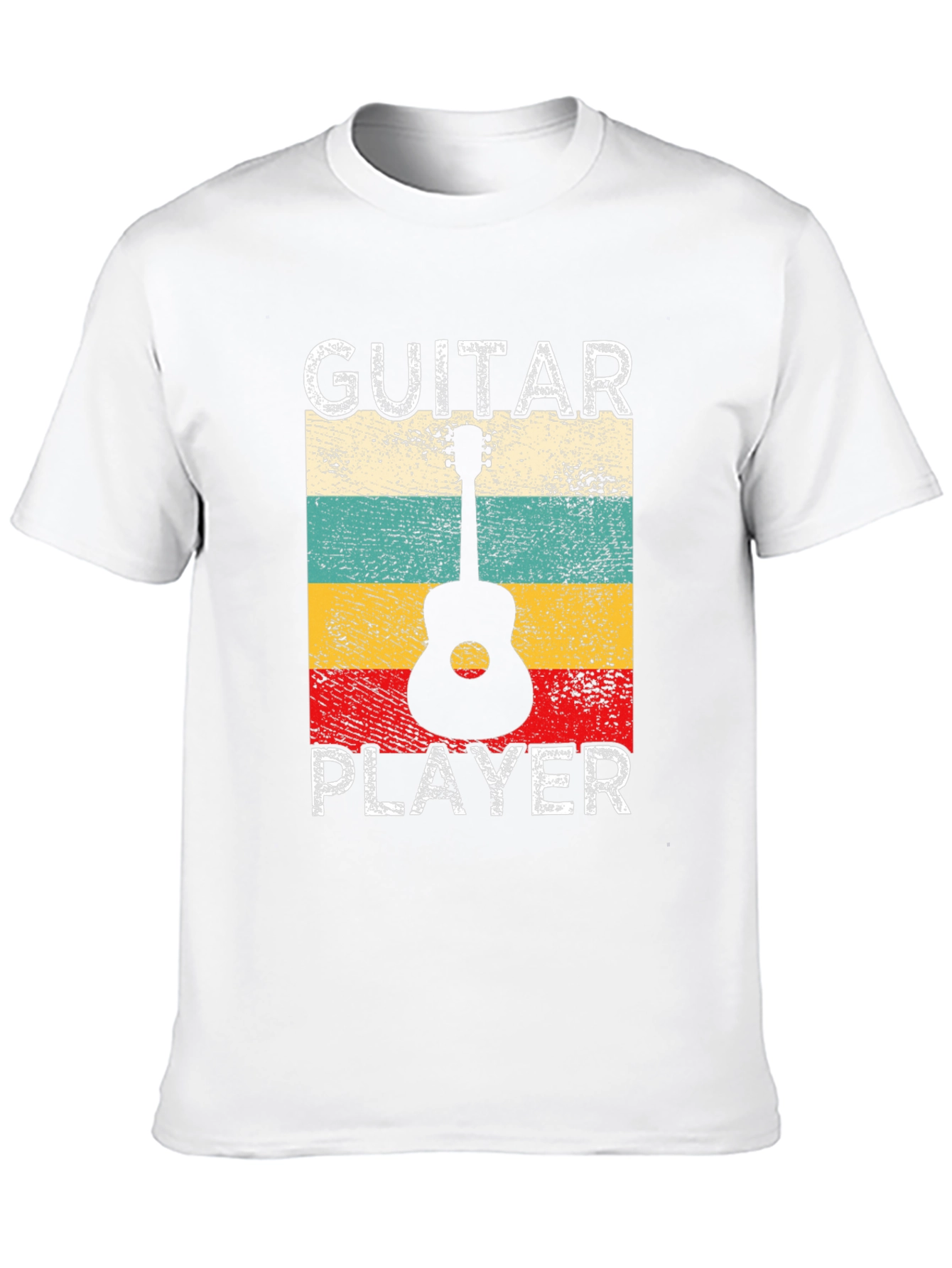 Guitar Player Retro T-Shirt - Music Lover Tee