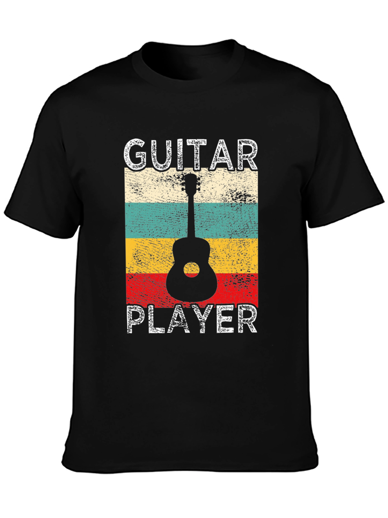 Guitar Player Retro T-Shirt - Music Lover Tee