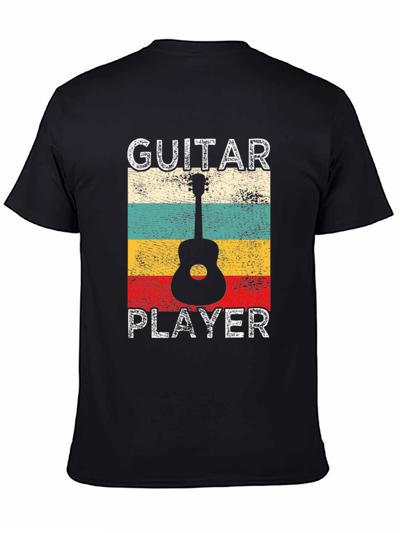 Guitar Player Retro T-Shirt - Music Lover Tee