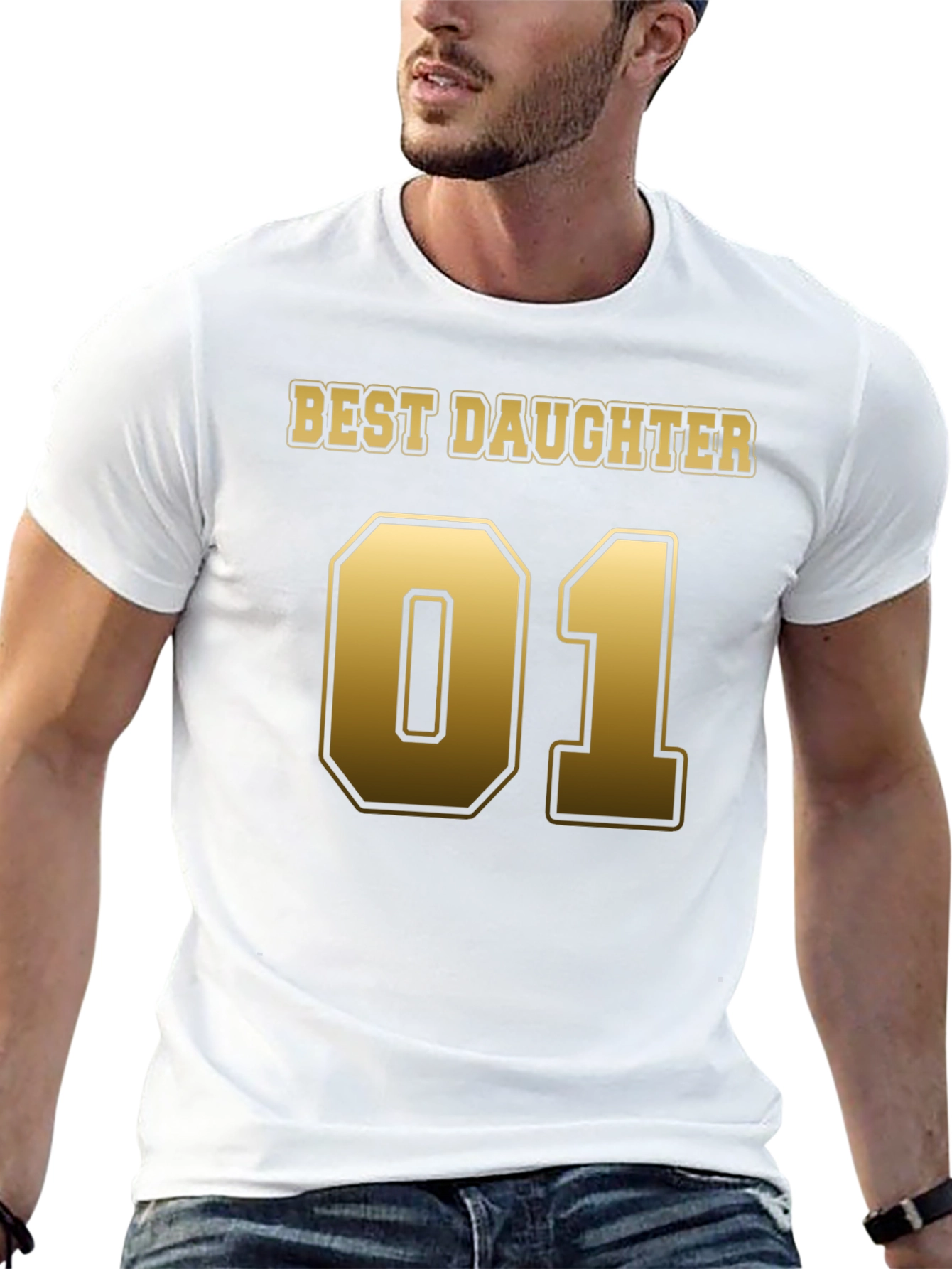 Best Daughter T-Shirt - Dad Gift
