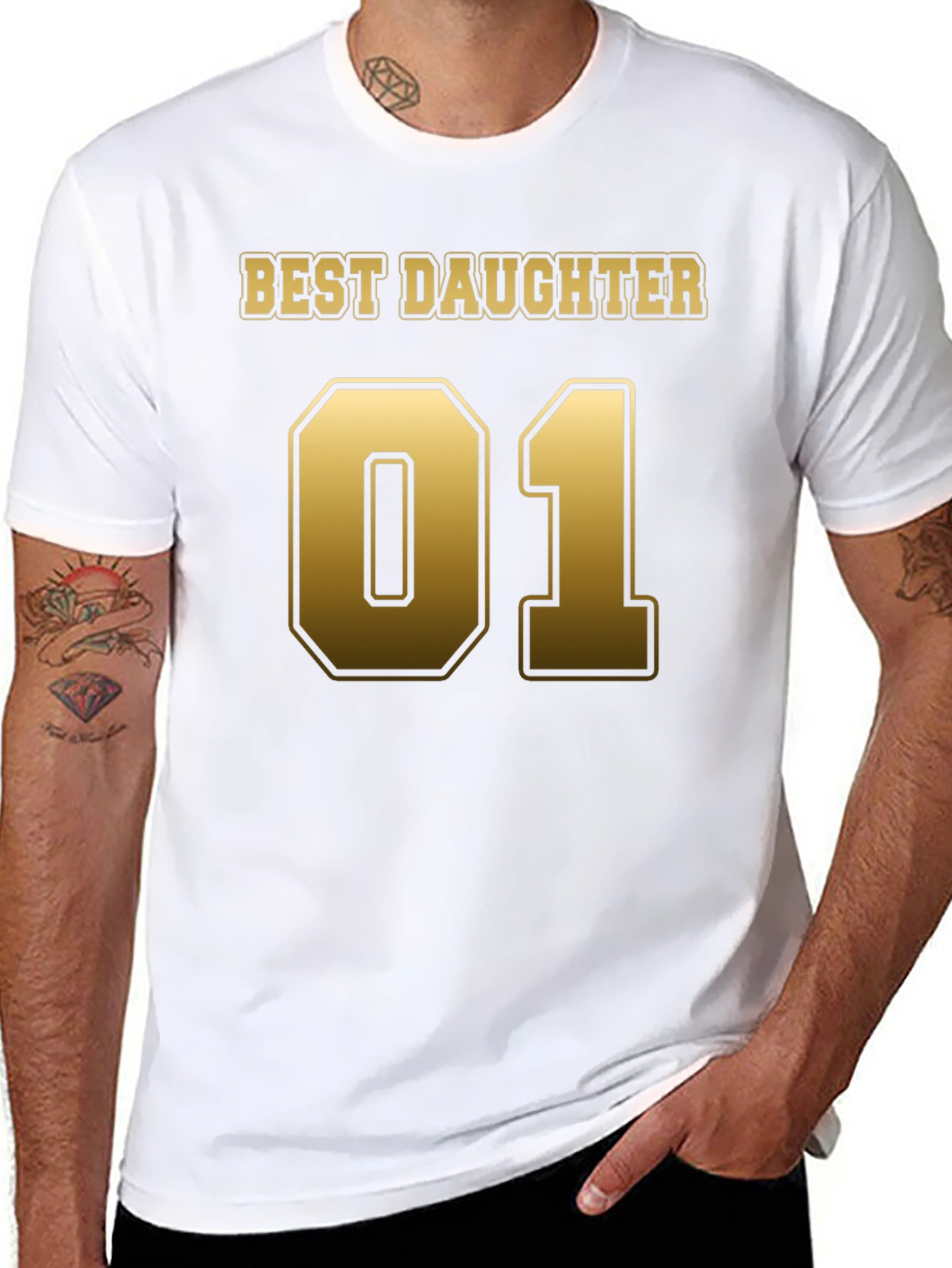 Best Daughter T-Shirt - Dad Gift