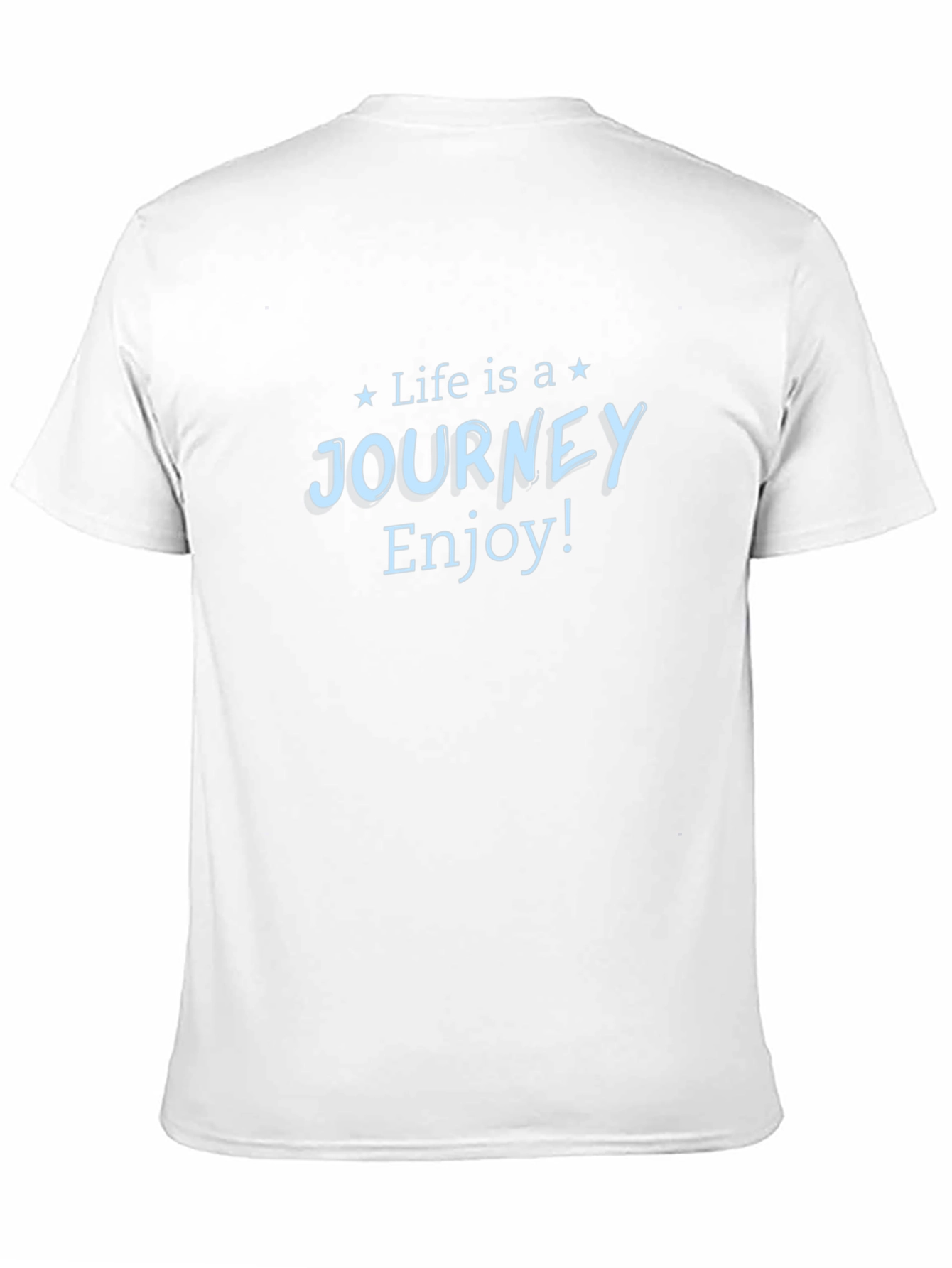 Life is a Journey Graphic Tee - Black