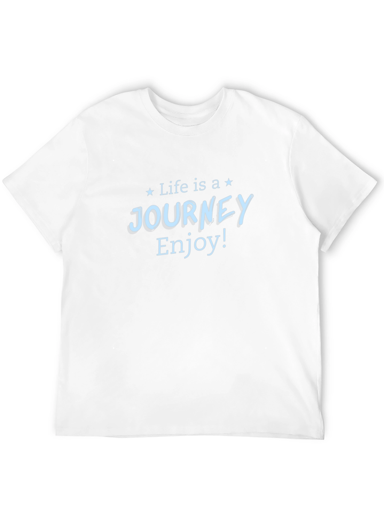 Life is a Journey Graphic Tee - Black