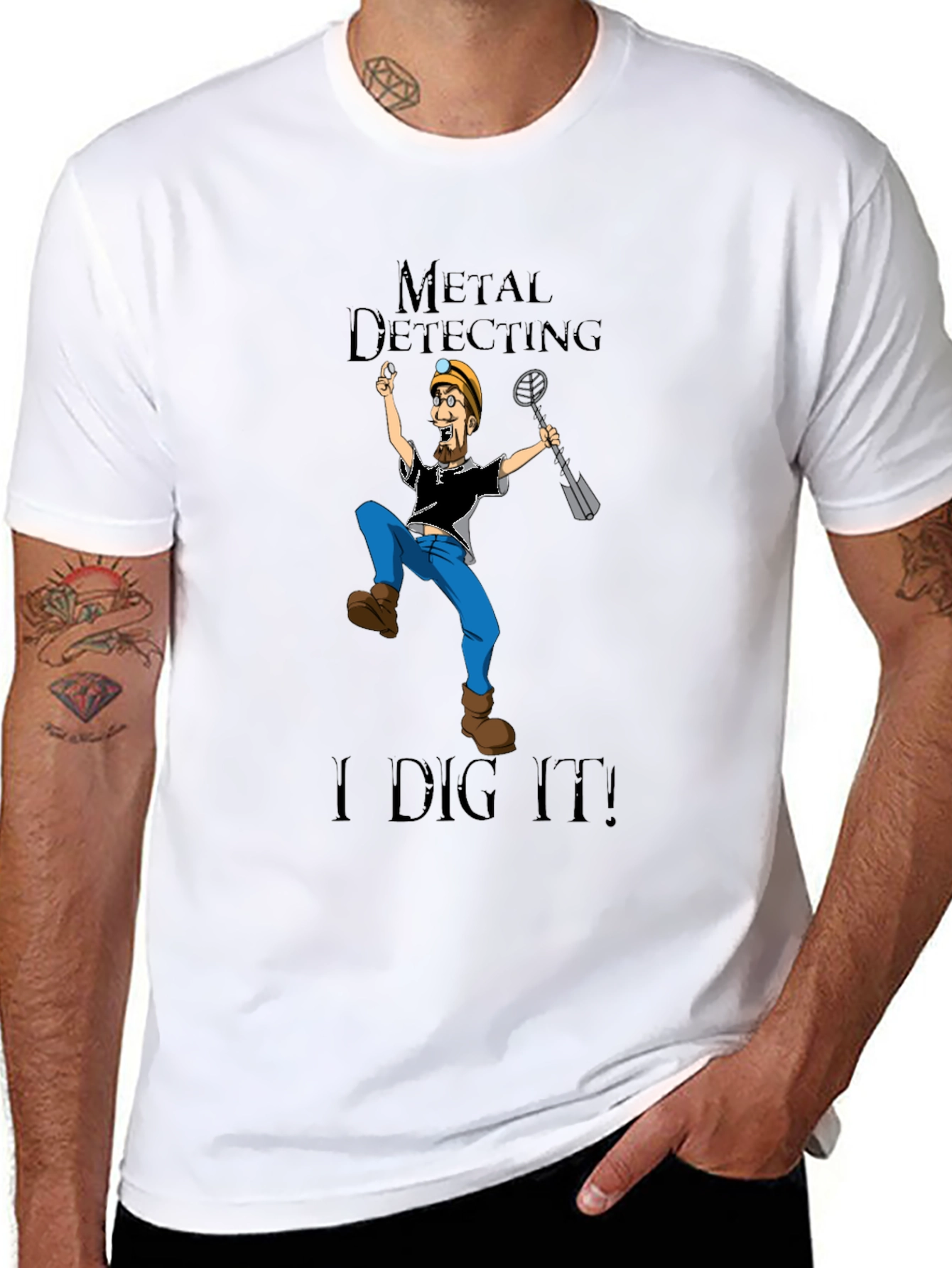 Metal Detecting T-Shirt - I Dig It!