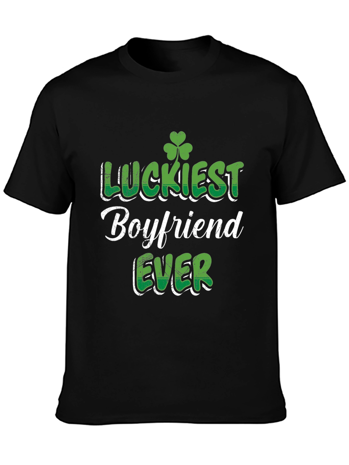 Luckiest Boyfriend Ever St. Patricks Day T-Shirt