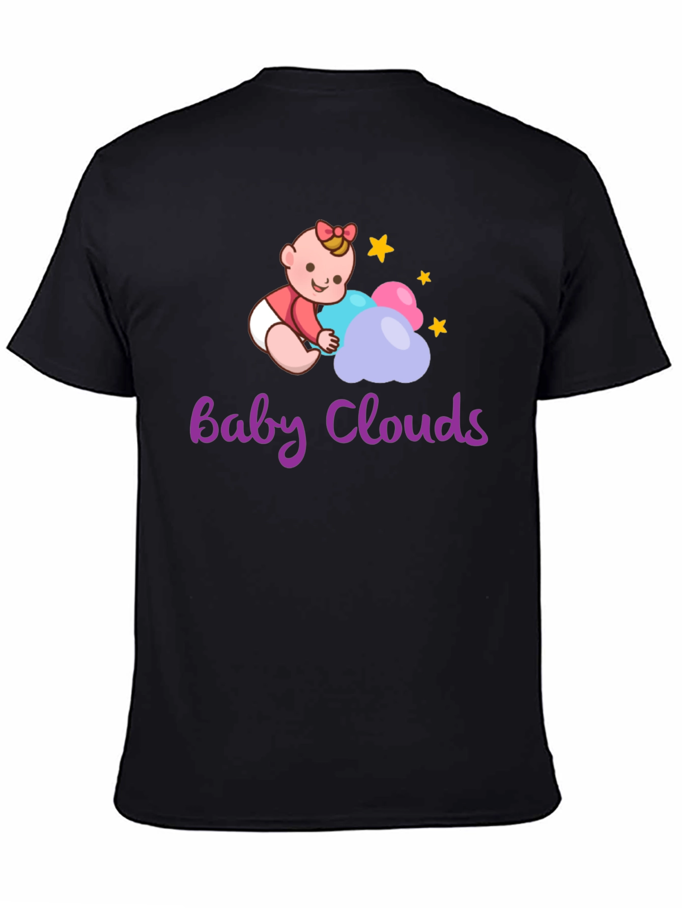 Baby Clouds Graphic T-Shirt - Cute Infant Design