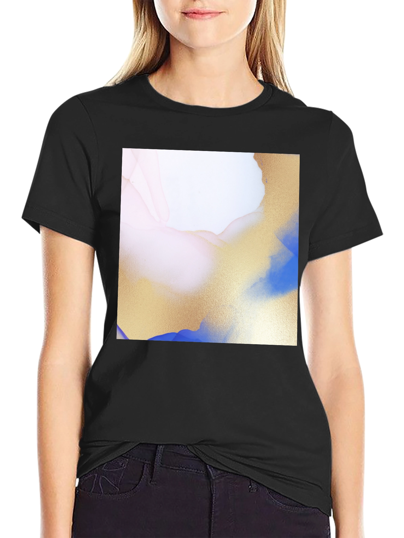 Abstract Art Graphic Print T-Shirt
