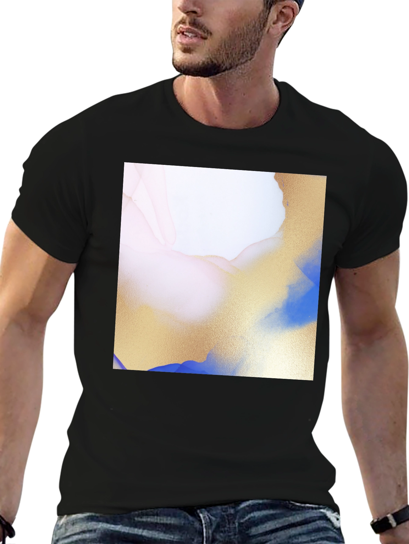 Abstract Art Graphic Print T-Shirt