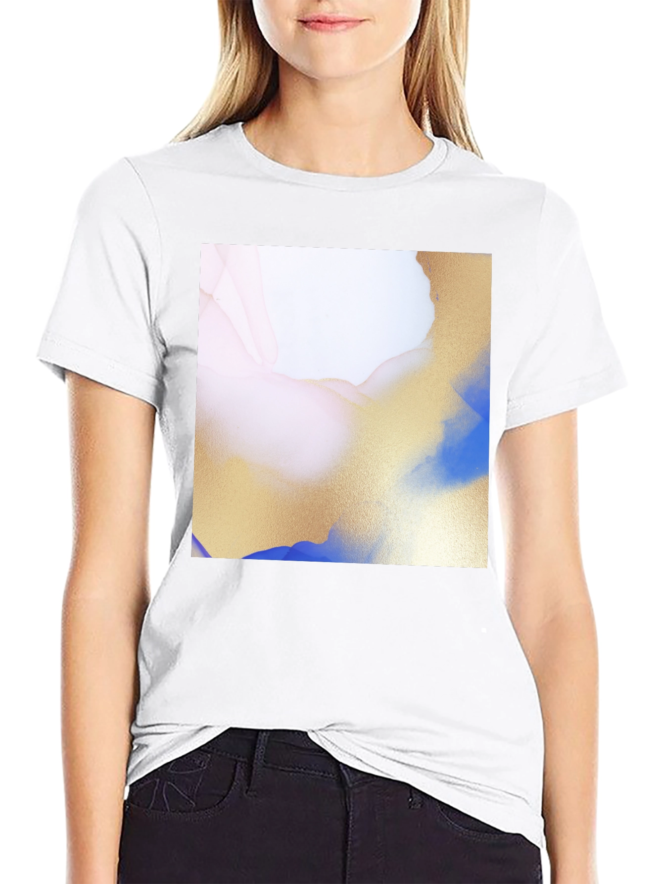 Abstract Art Graphic Print T-Shirt