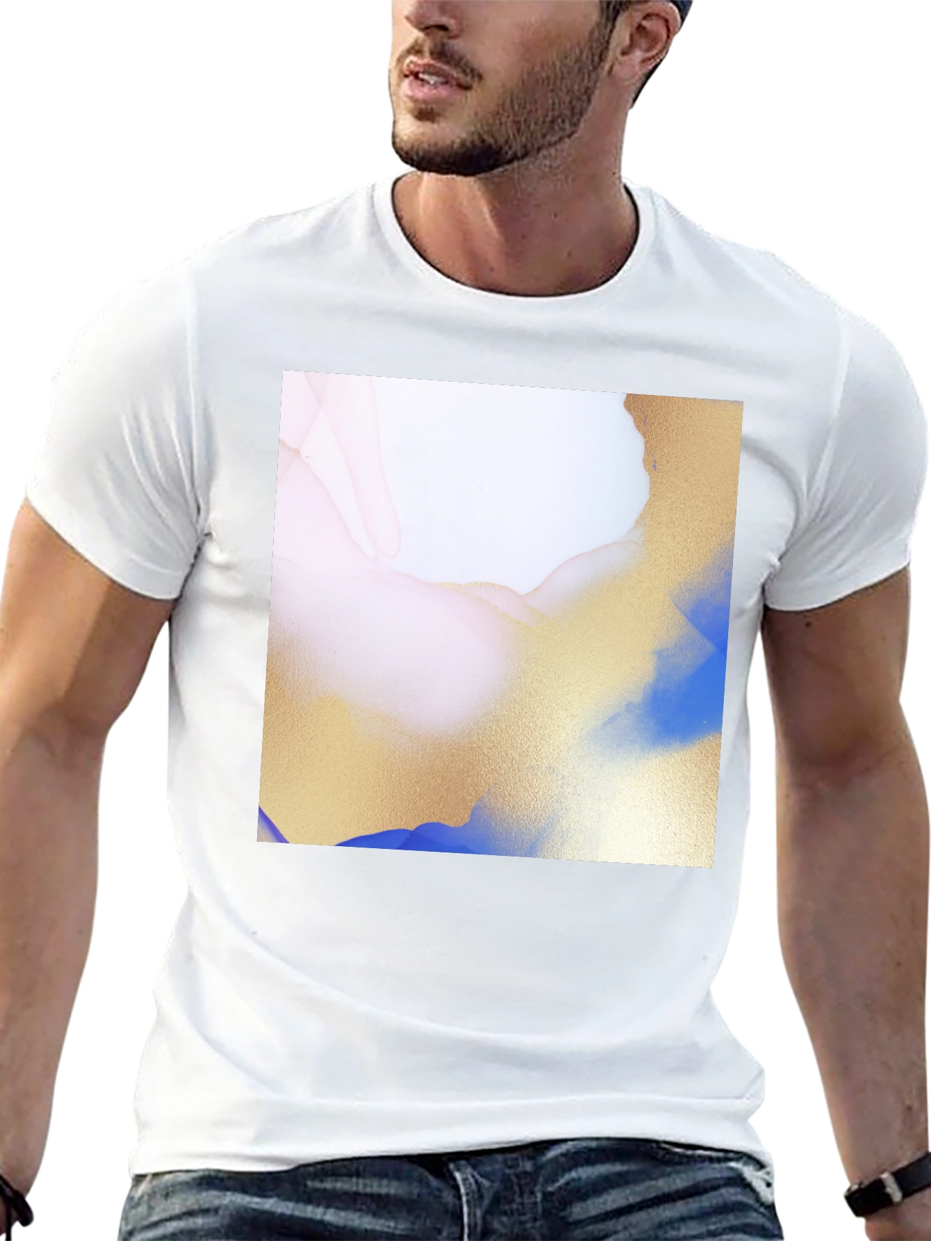Abstract Art Graphic Print T-Shirt