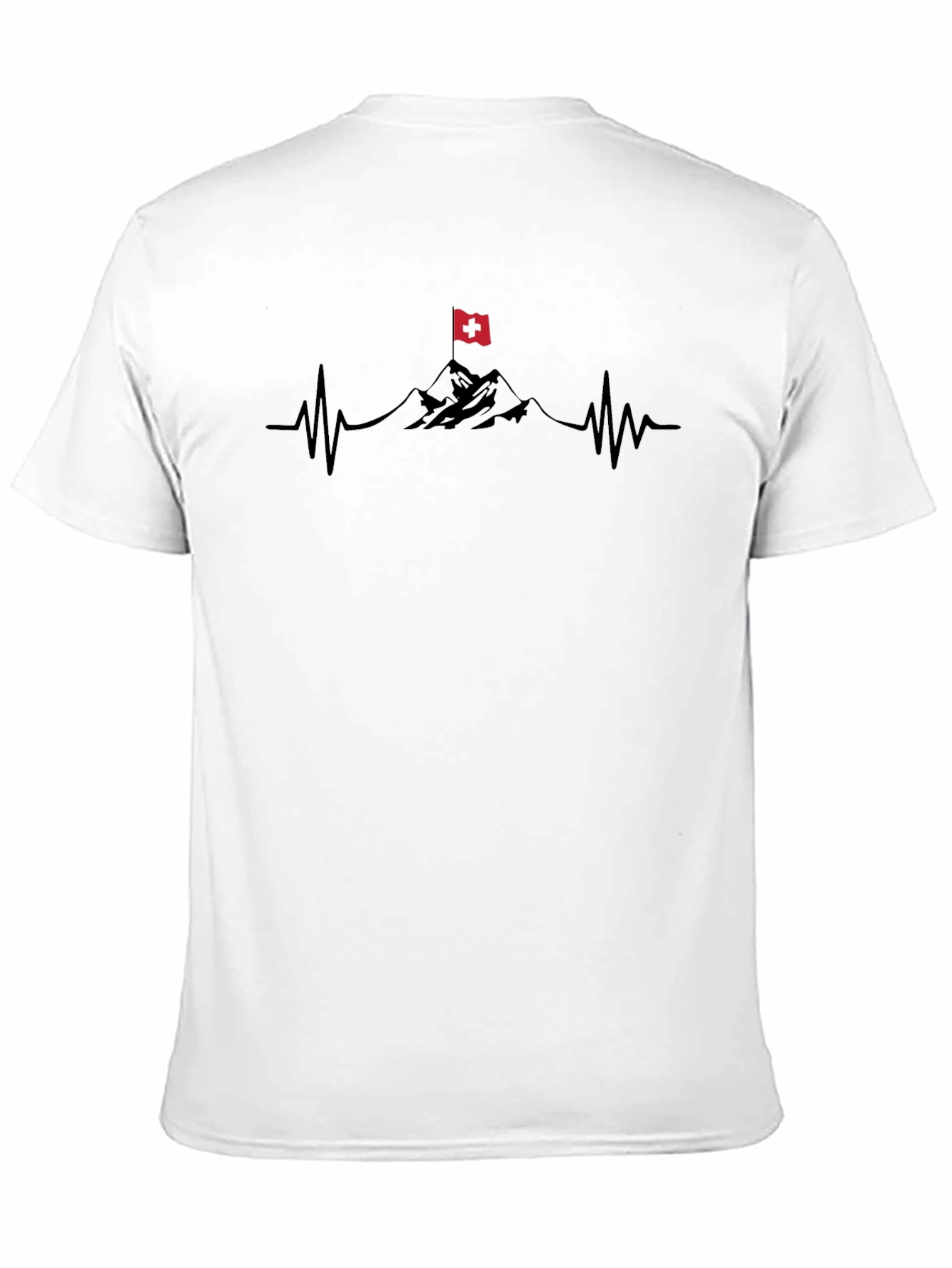 Mountain Heartbeat T-Shirt - Black