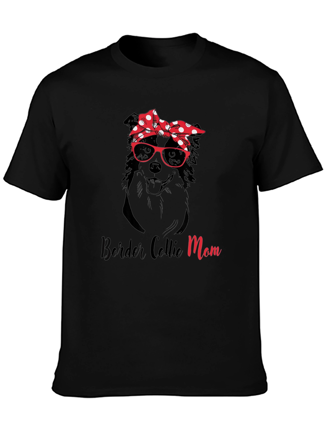 Border Collie Mom Graphic Tee