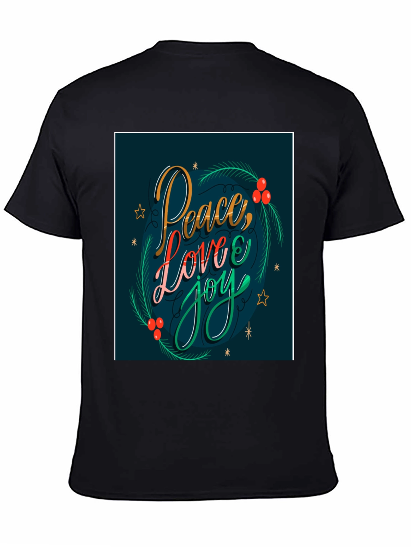 Peace Love Joy Christmas T-Shirt