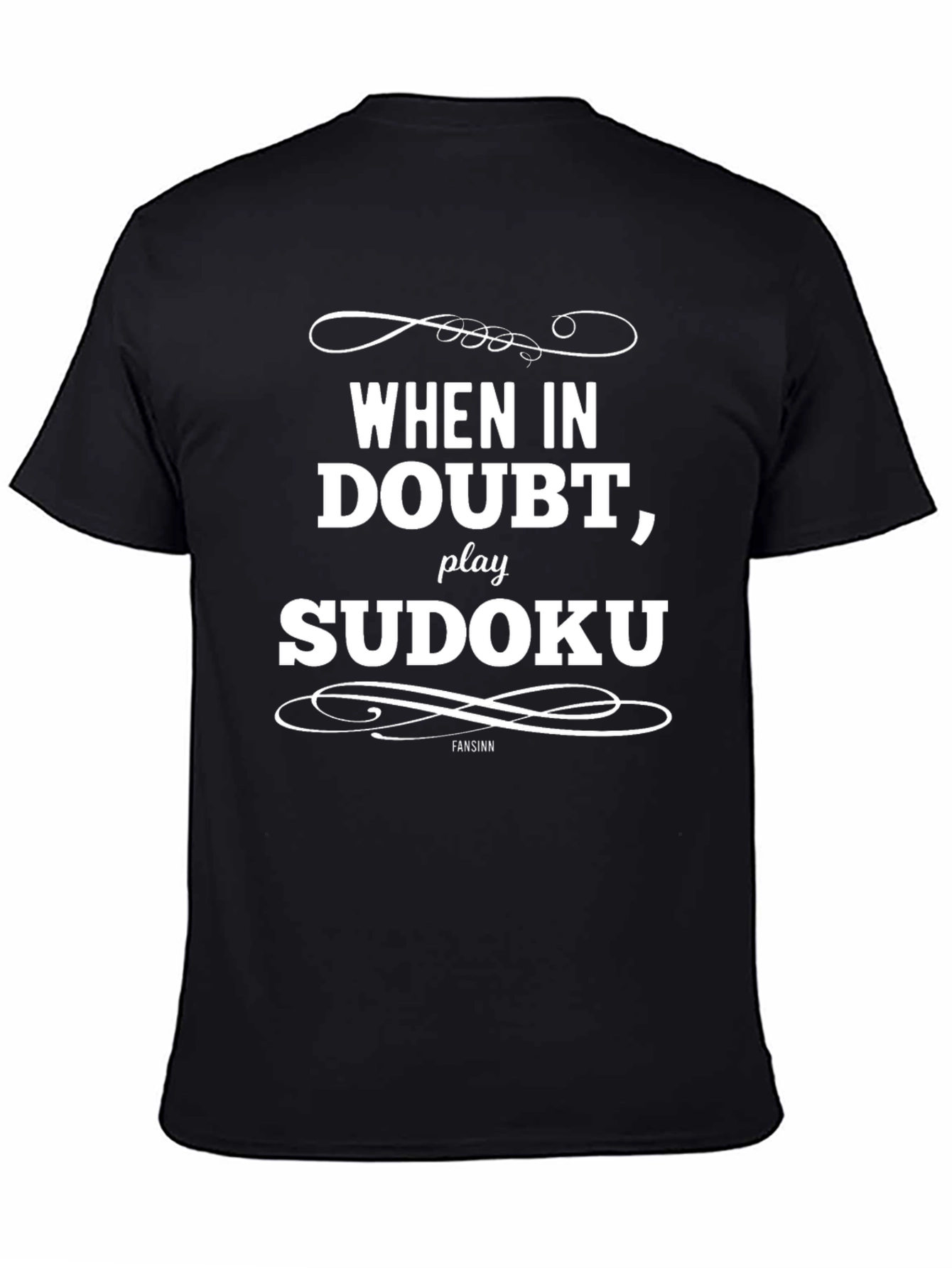 When in Doubt Play Sudoku T-Shirt