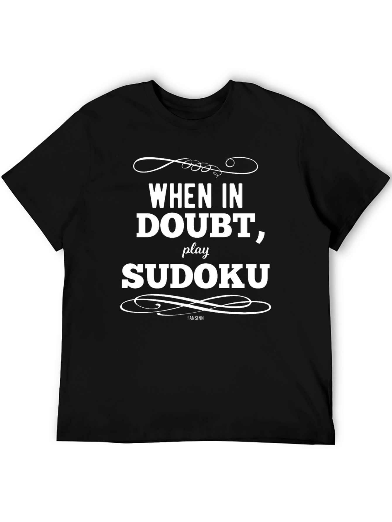 When in Doubt Play Sudoku T-Shirt
