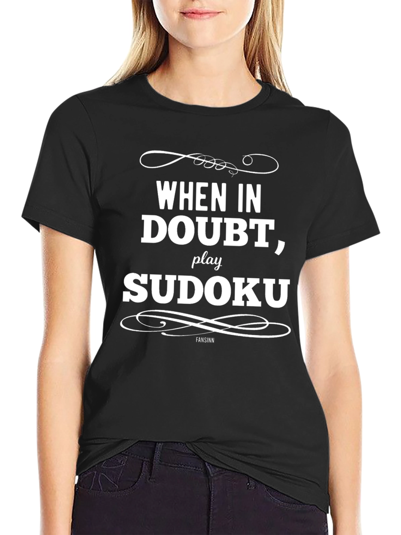 When in Doubt Play Sudoku T-Shirt
