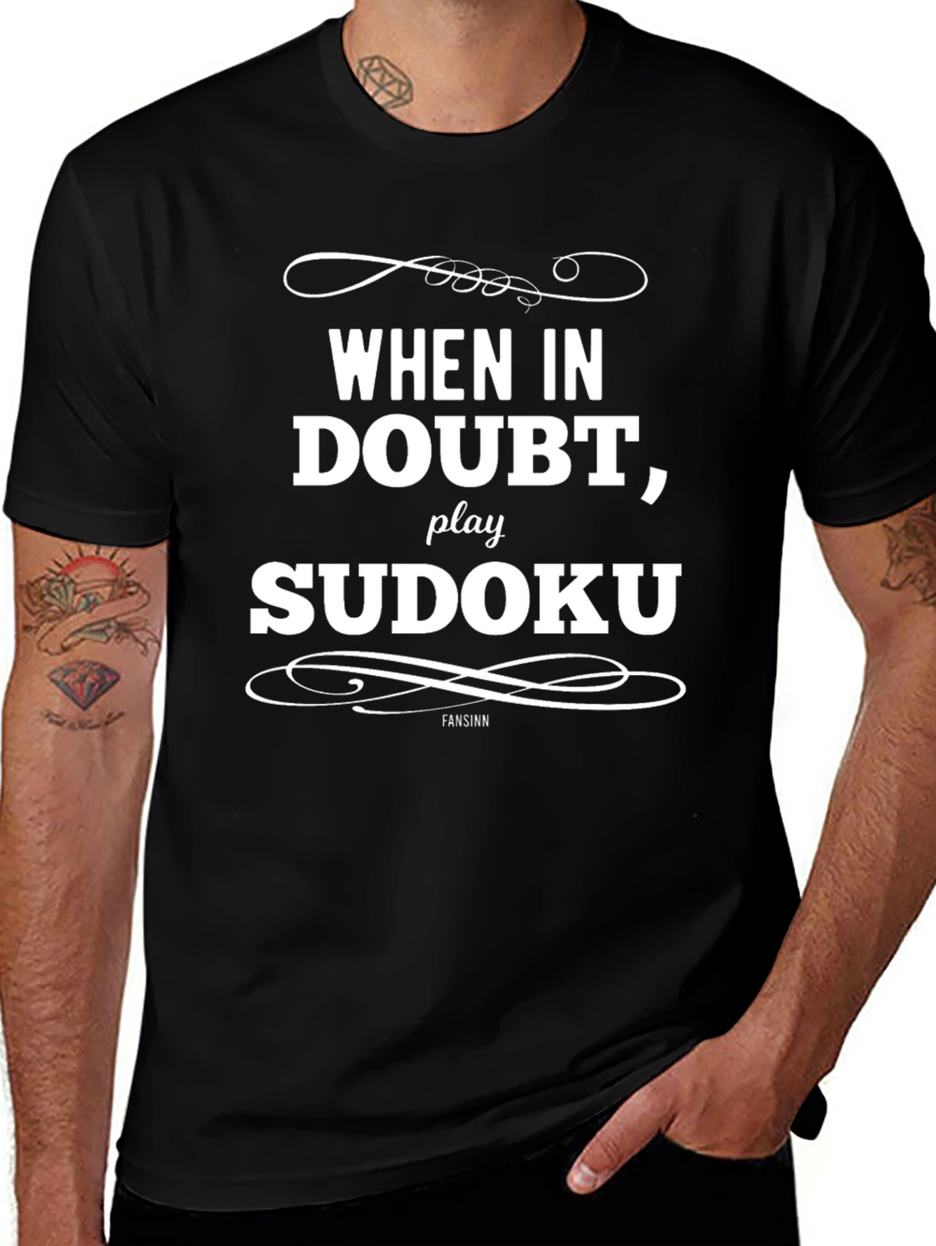 When in Doubt Play Sudoku T-Shirt