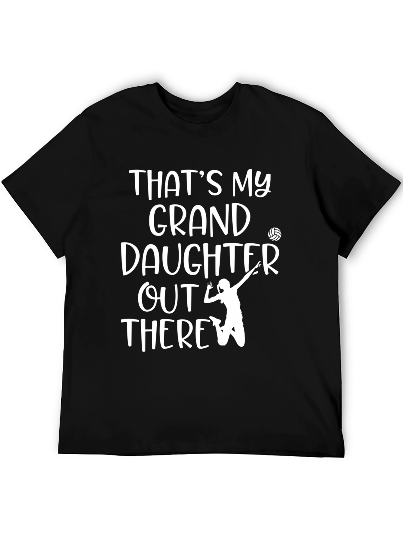 Thats My Granddaughter Volleyball Graphic Tee