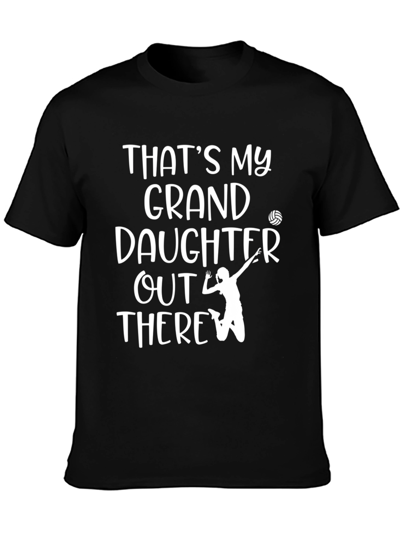 Thats My Granddaughter Volleyball Graphic Tee