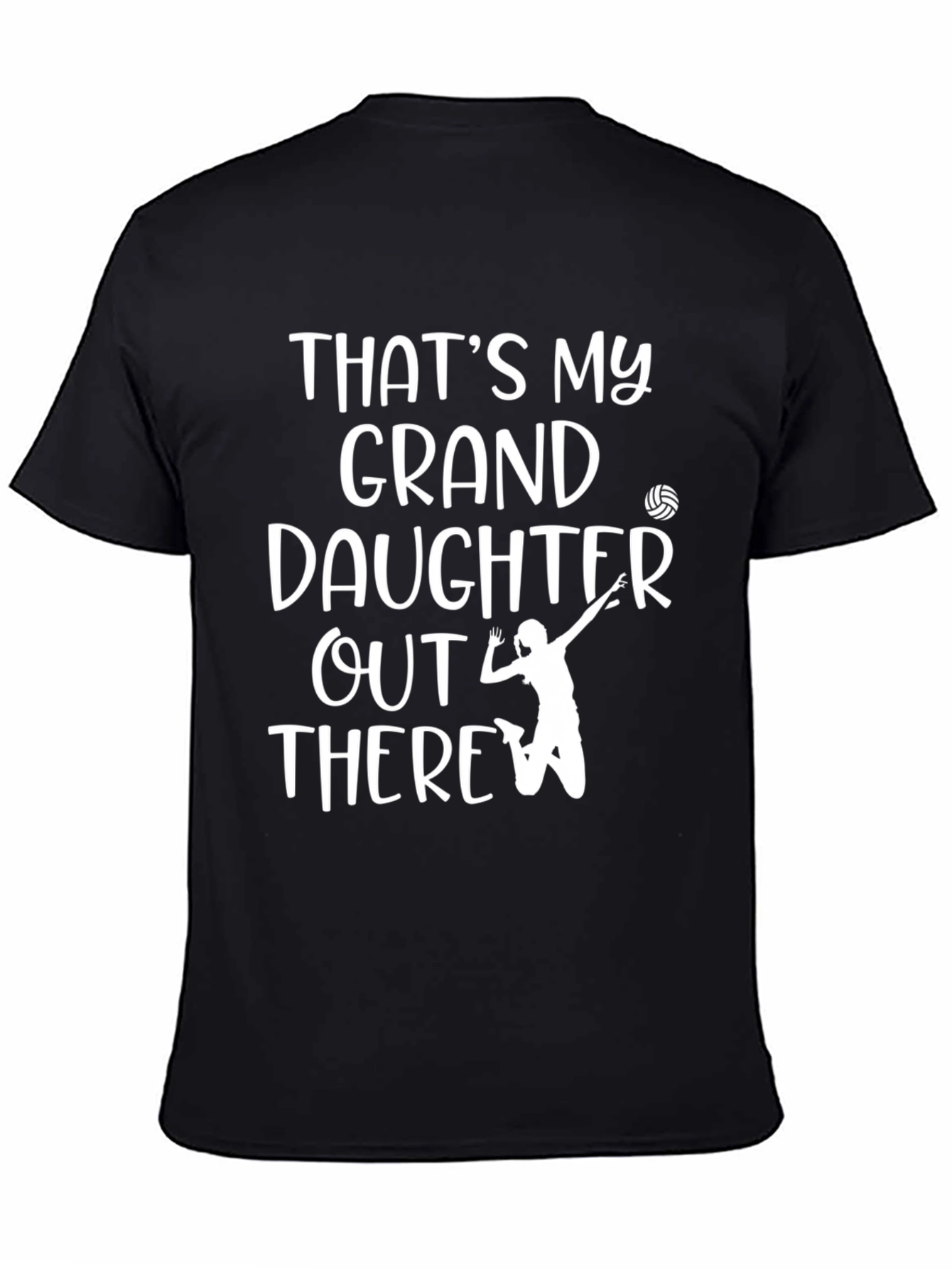 Thats My Granddaughter Volleyball Graphic Tee