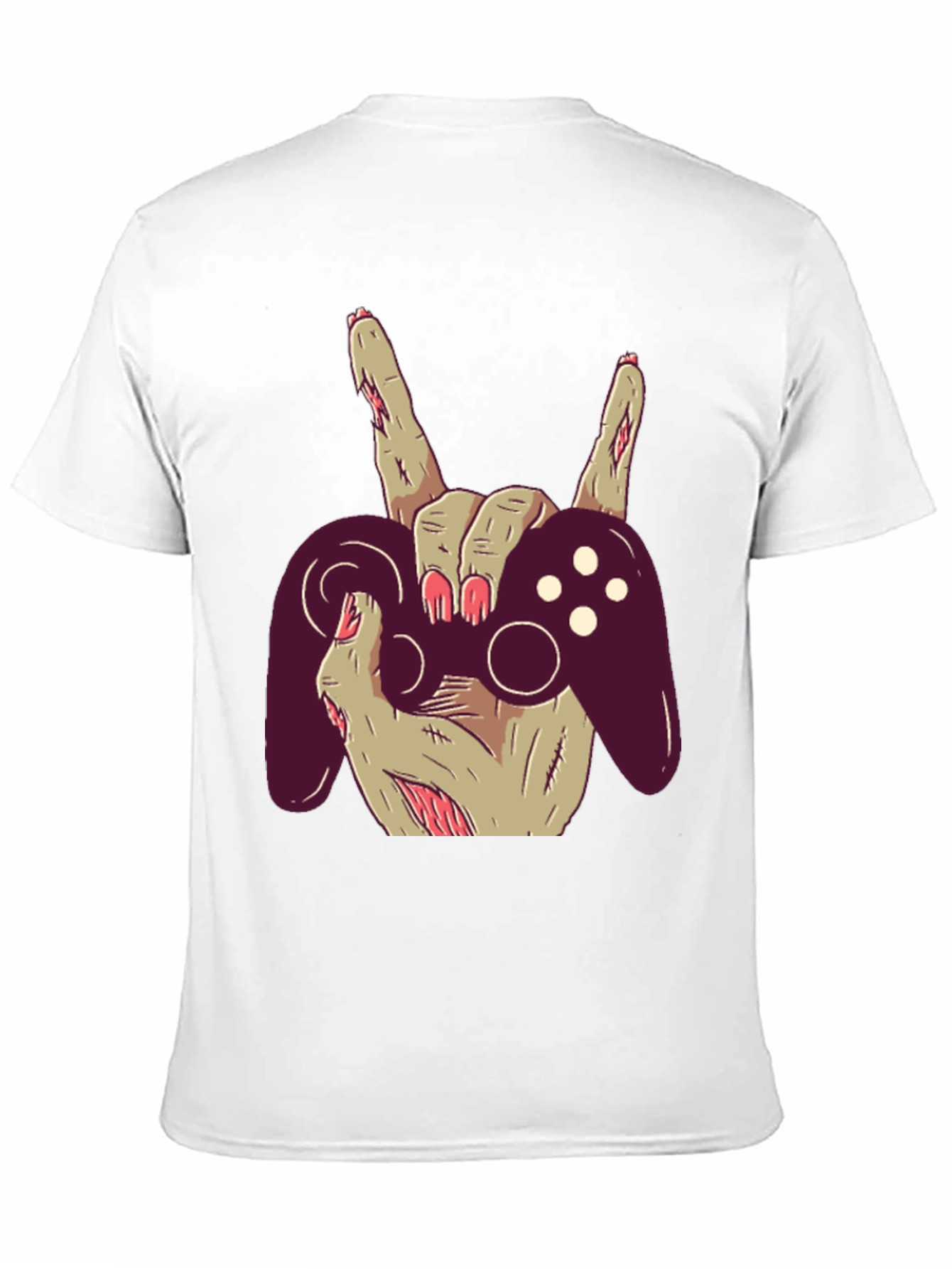 Zombie Gamer T-Shirt - Rock On & Game On!