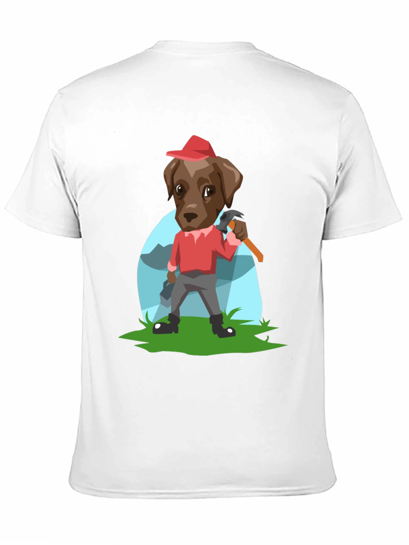 Dog Lumberjack Graphic Tee