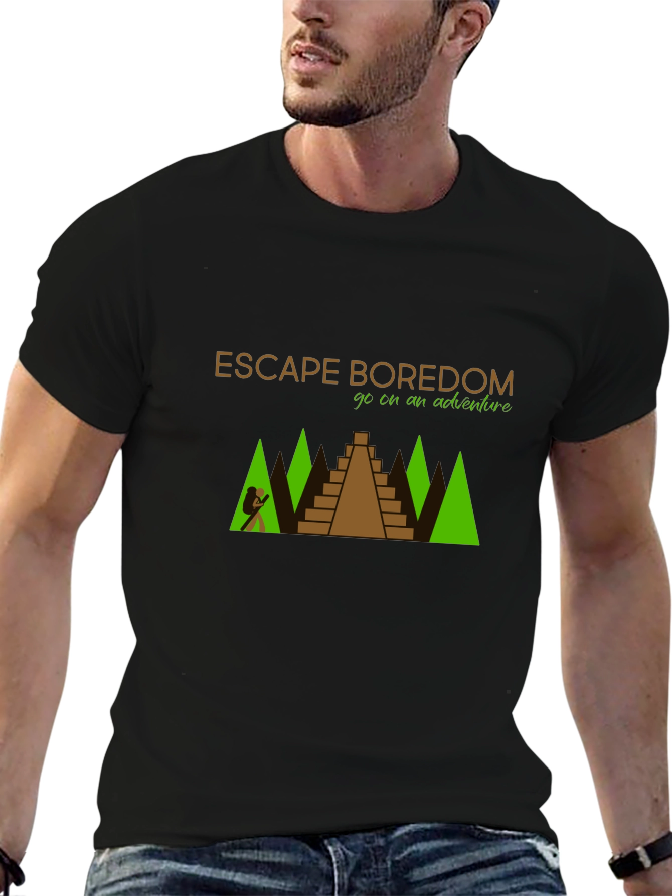 Escape Boredom Adventure T-Shirt